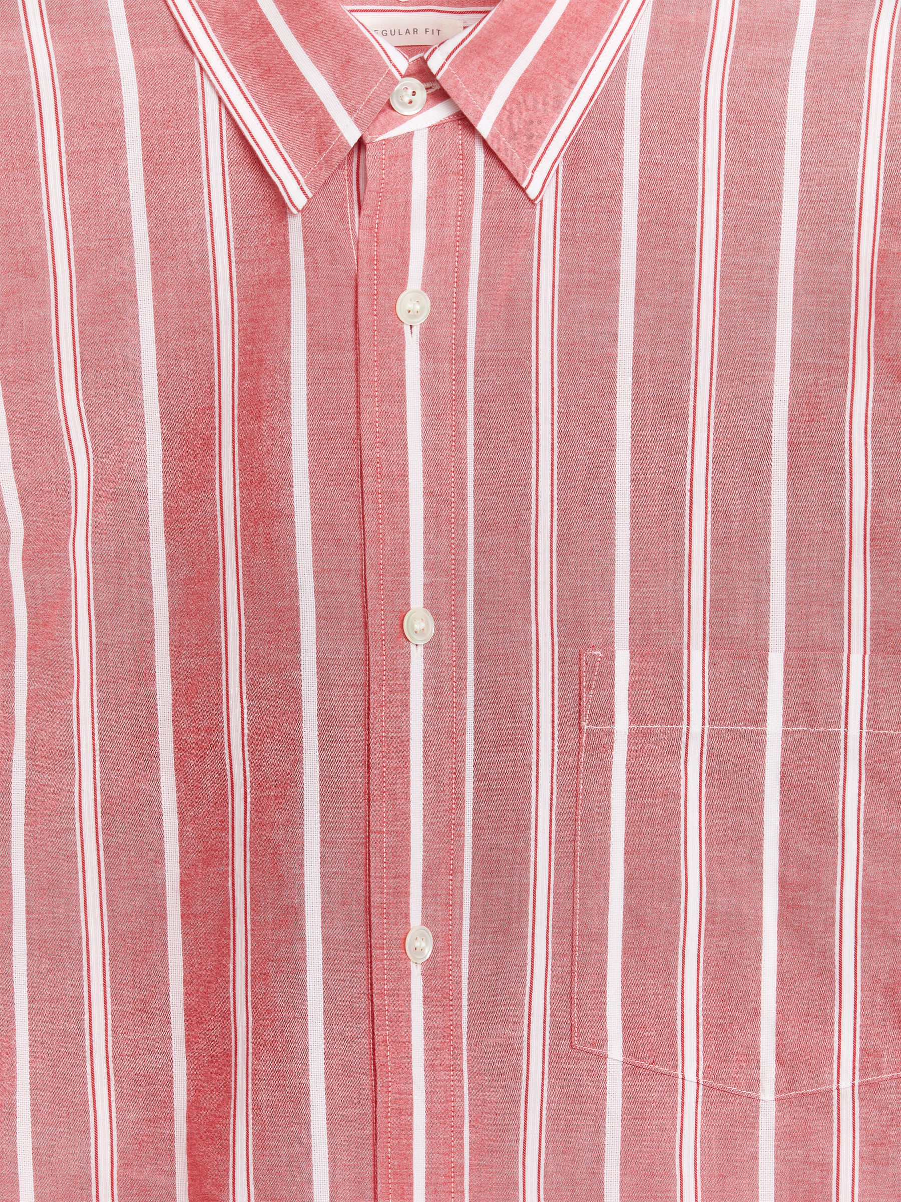 Legeres Popeline-Hemd - Rot/Weiß - Relaxed Fit - Men - StillMedia/DescriptiveDetail - 2