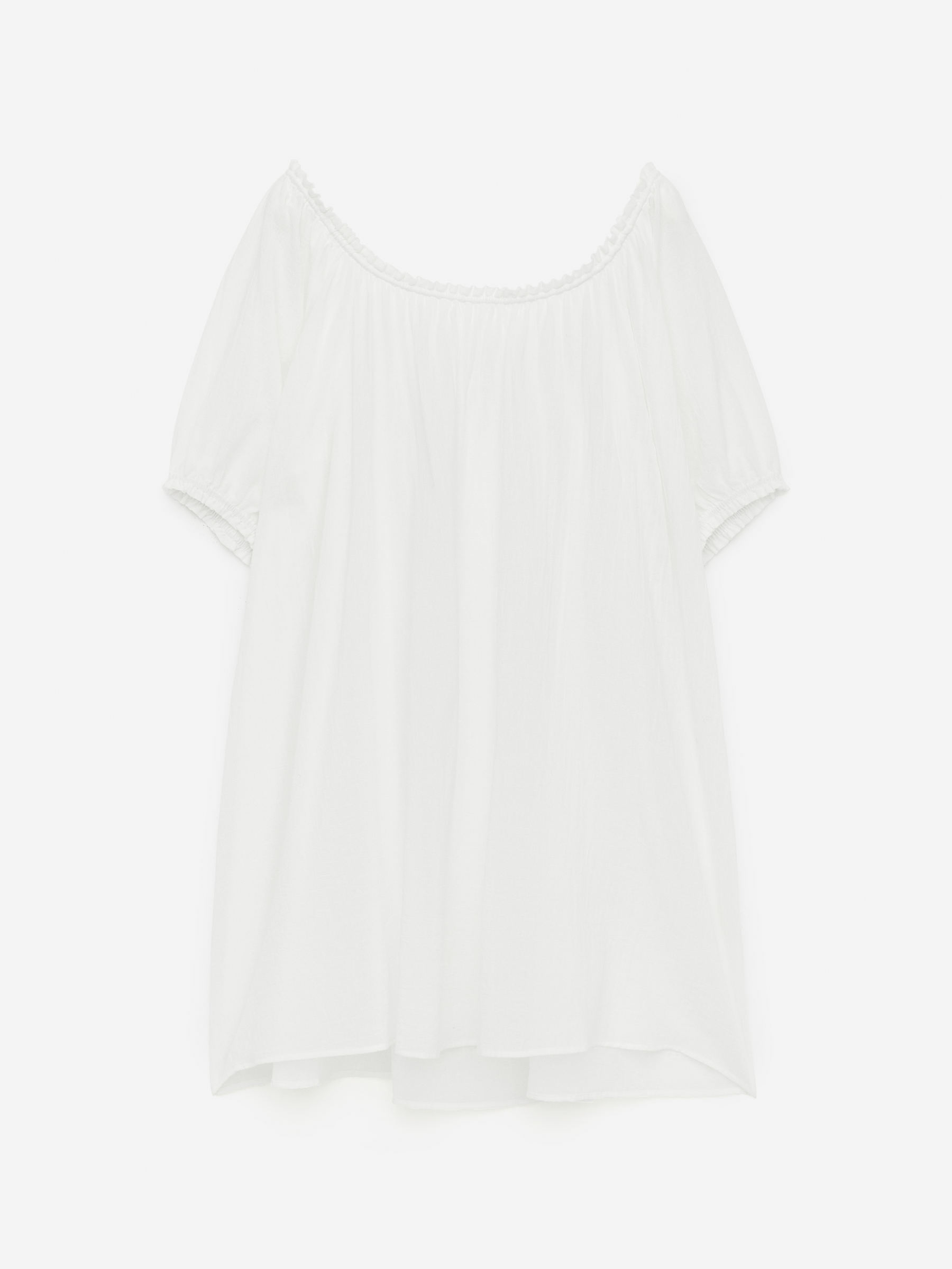 Strandkleid aus Baumwollvoile-#F4F3E9-15240