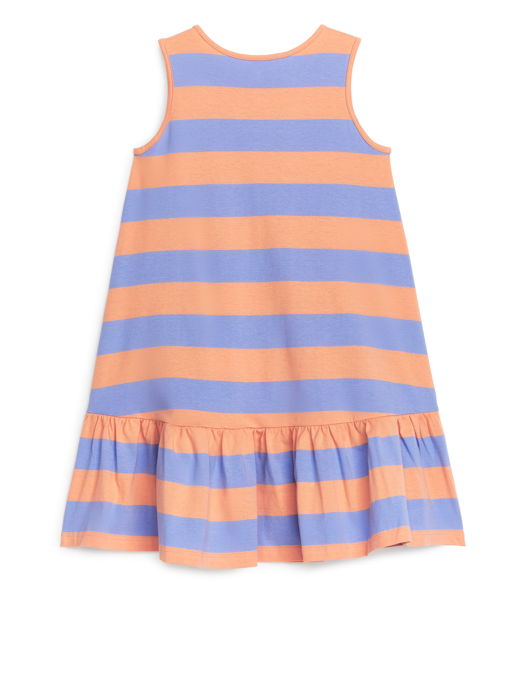 Jerseykleid mit Rüschen - Lila/Pfirsich - Regular Fit - Kinder - StillMedia/DescriptiveStillLife - 1