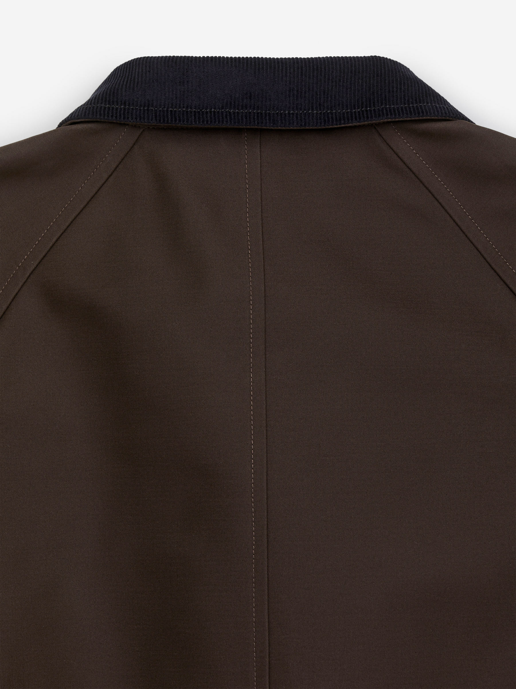 Cotton Jacket - Dark Brown - Loose fit - Women - StillMedia/DescriptiveDetail - 4