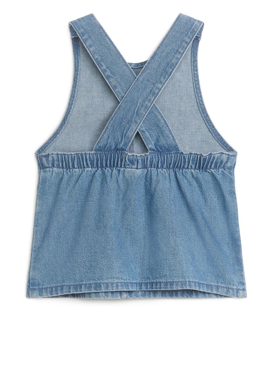 Denim Dungaree Dress - Blue - Regular fit - Children - 1184250001