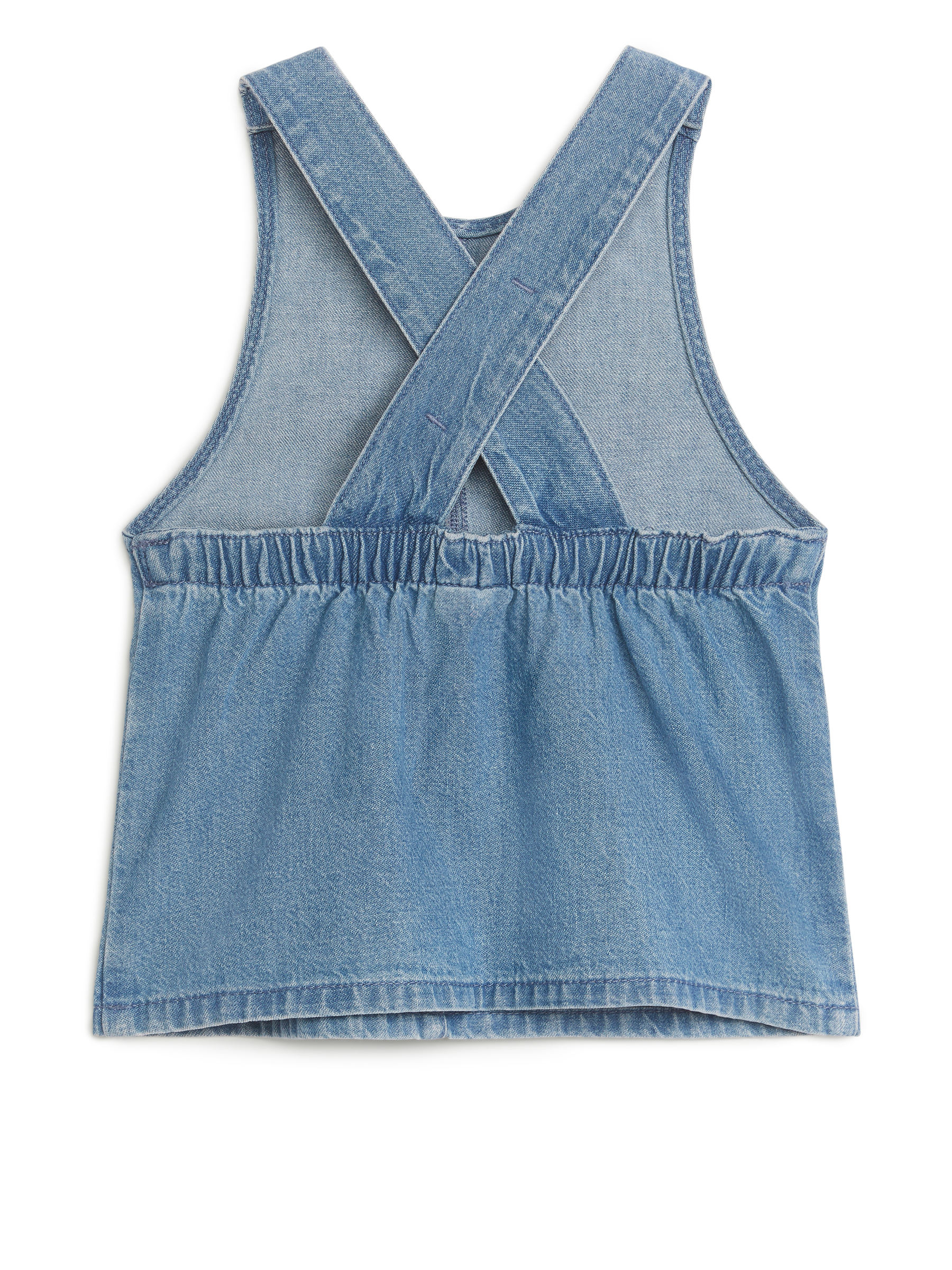 Denim Dungaree Dress - Blue - Regular fit - Children - StillMedia/DescriptiveDetail - 3