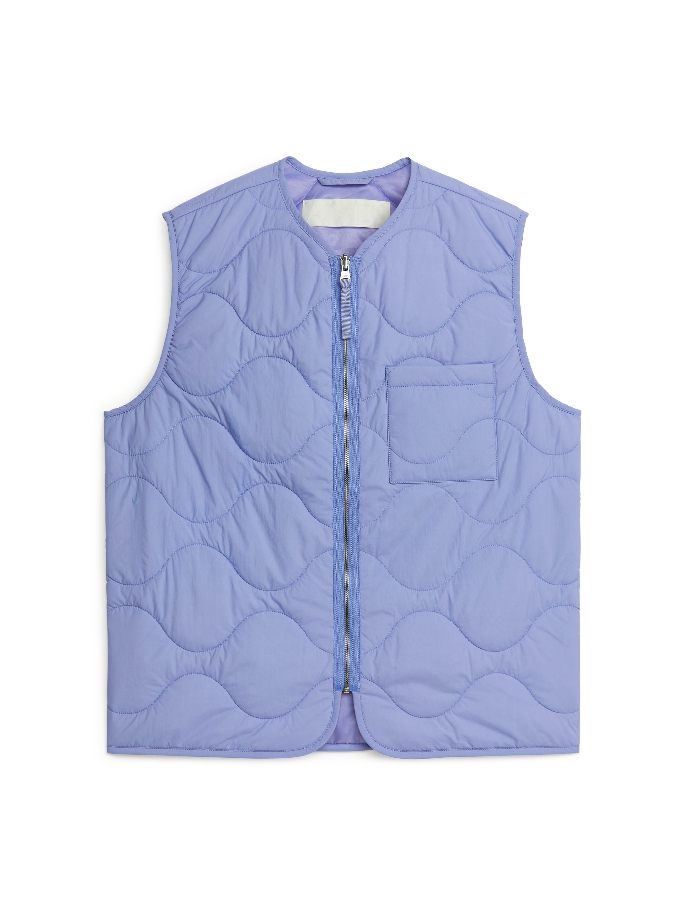 2-in-1 Quilted Liner Vest – Dusty Khaki – Men – ARKET DK