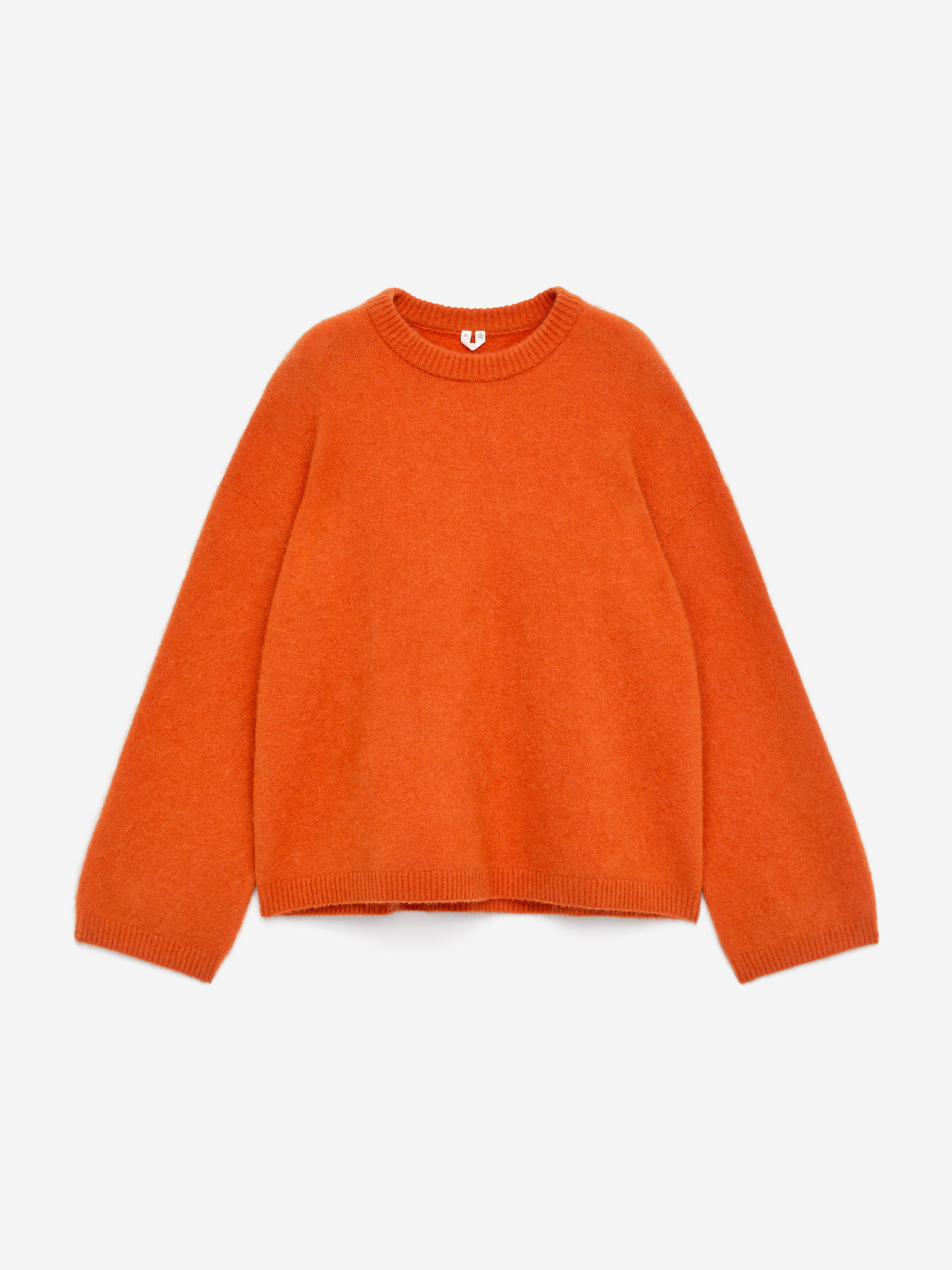 Alpaca-Wool Blend Jumper – Reddish Orange – Women – ARKET WW