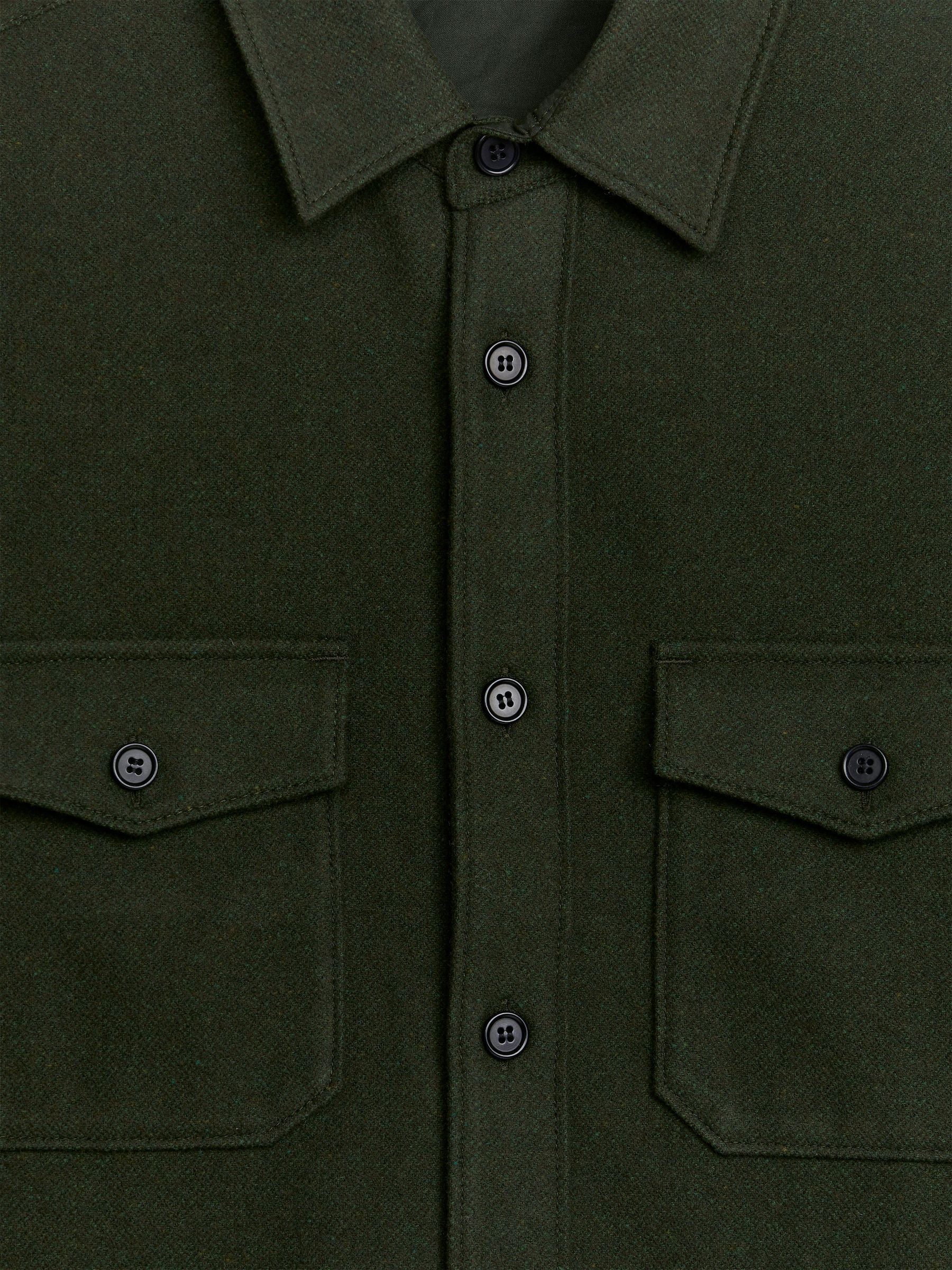 Overshirt aus Wolle - Dunkelgrün - Regular Fit - Men - StillMedia/DescriptiveDetail - 1