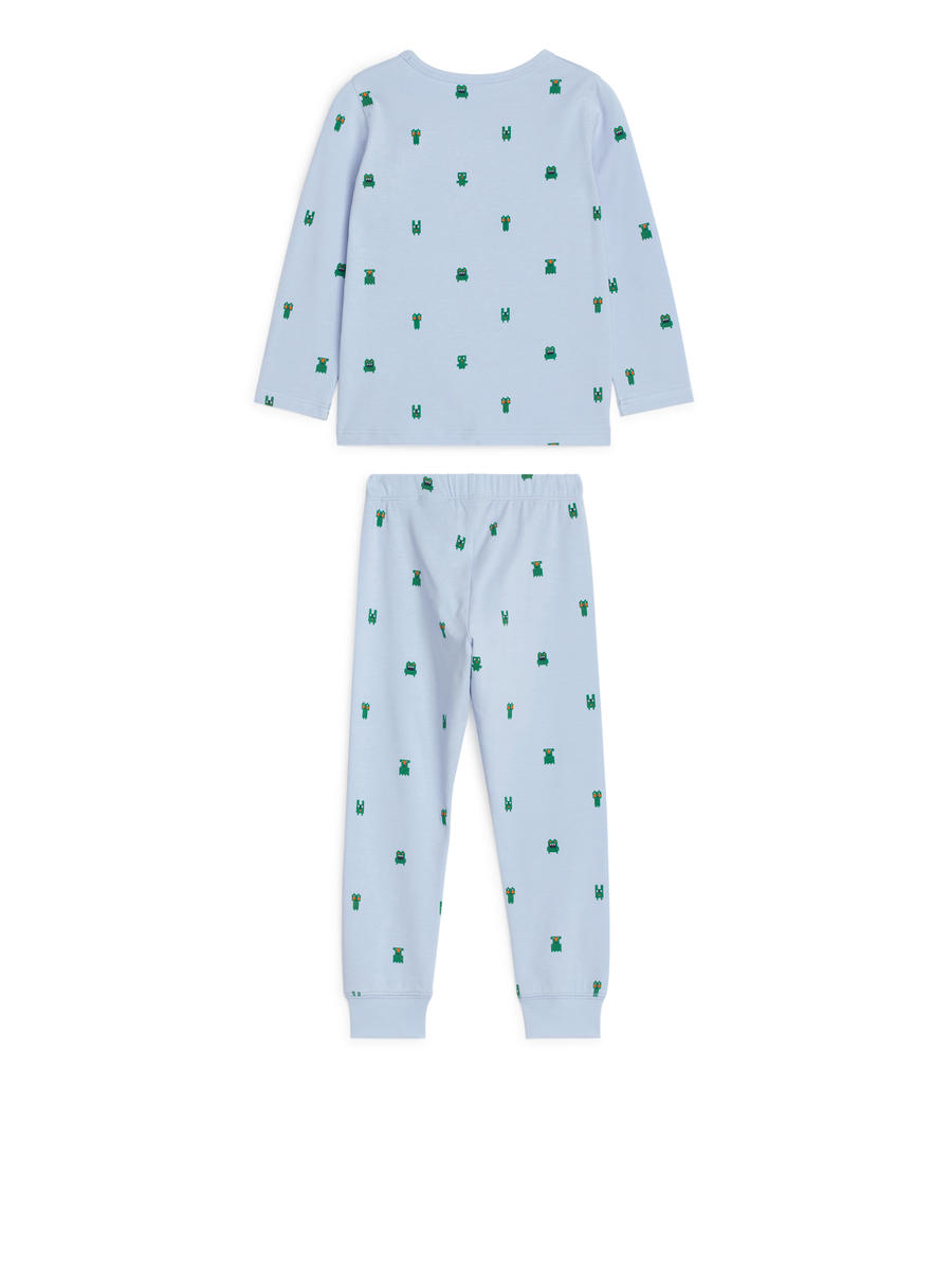 Jersey Pyjama Set-#A3BBE0-13410