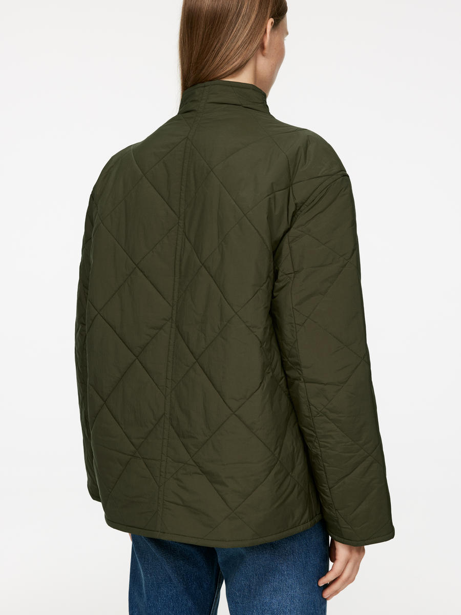 Quilted jacket arket on sale