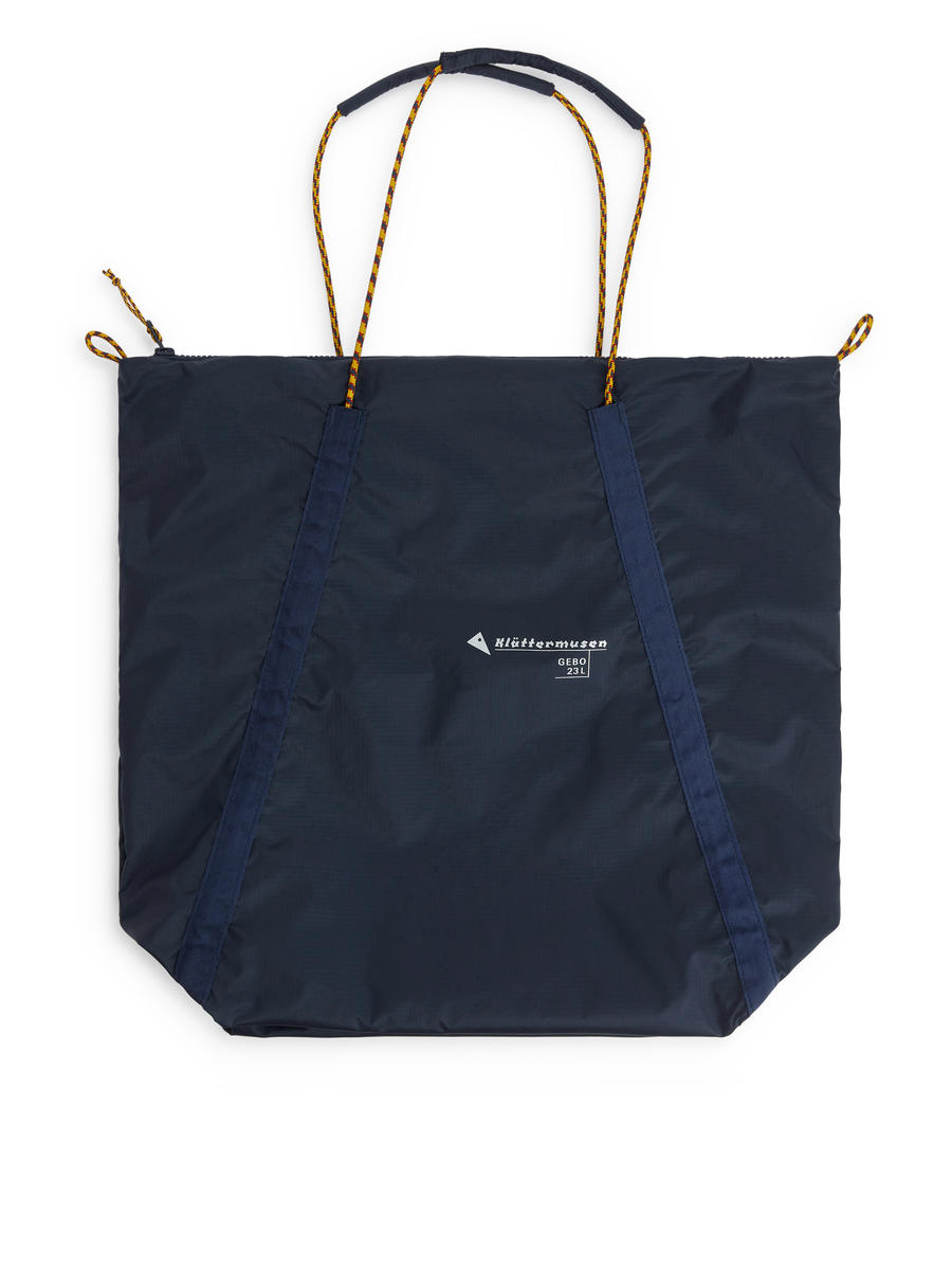 Klättermusen Gebo Tote Bag - Dark Blue - Men - 1059768005