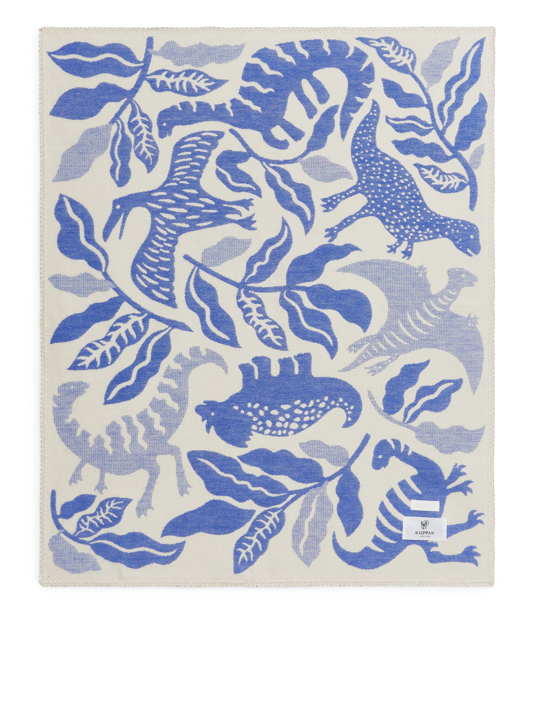 Coperta Klippan in cotone - Blu/Bianco sporco - Children - StillMedia/DescriptiveStillLife - 1