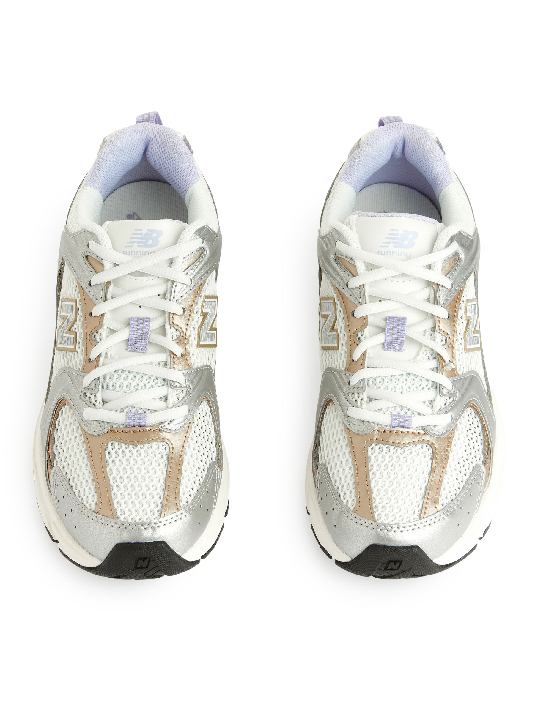 Sneaker 530 von New Balance - Weiß/Silber/Gold - Damen - StillMedia/DescriptiveStillLife - 1