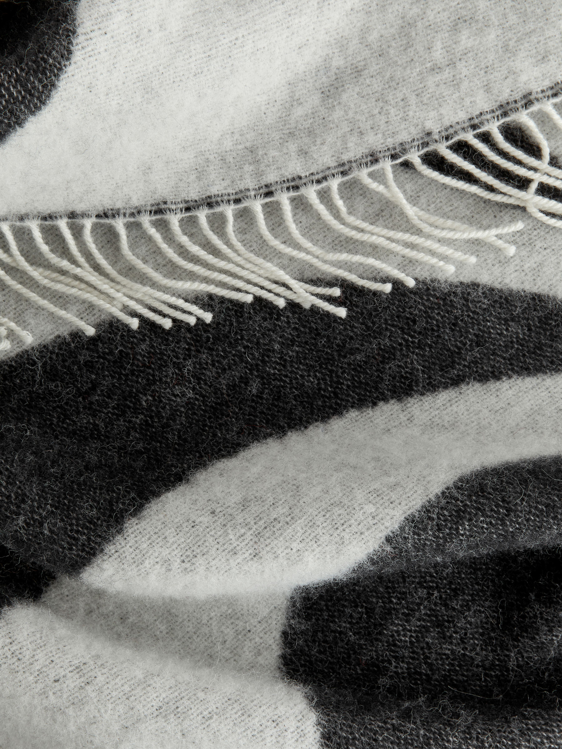 Klippan Wool Blanket - White/Black - Homeware - StillMedia/DescriptiveDetail - 2