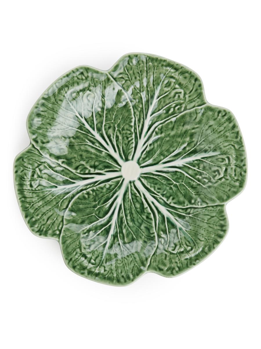 Bordallo Pinheiro Cabbage Dinner Plate 26 cm-#8BD700-10417