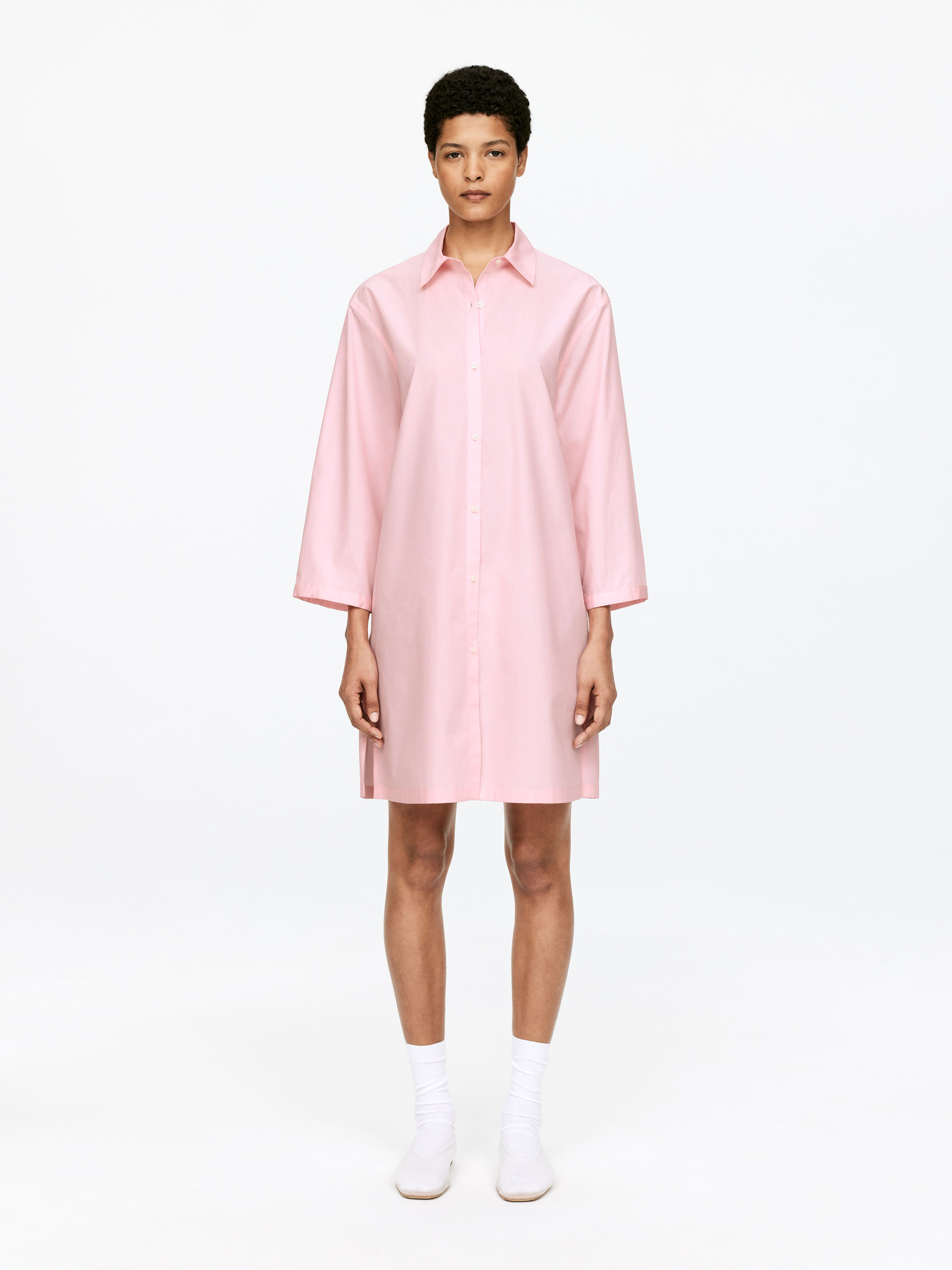 Shirt Dress - Pink - Regular fit - Women - StillMedia/Lookbook - 7