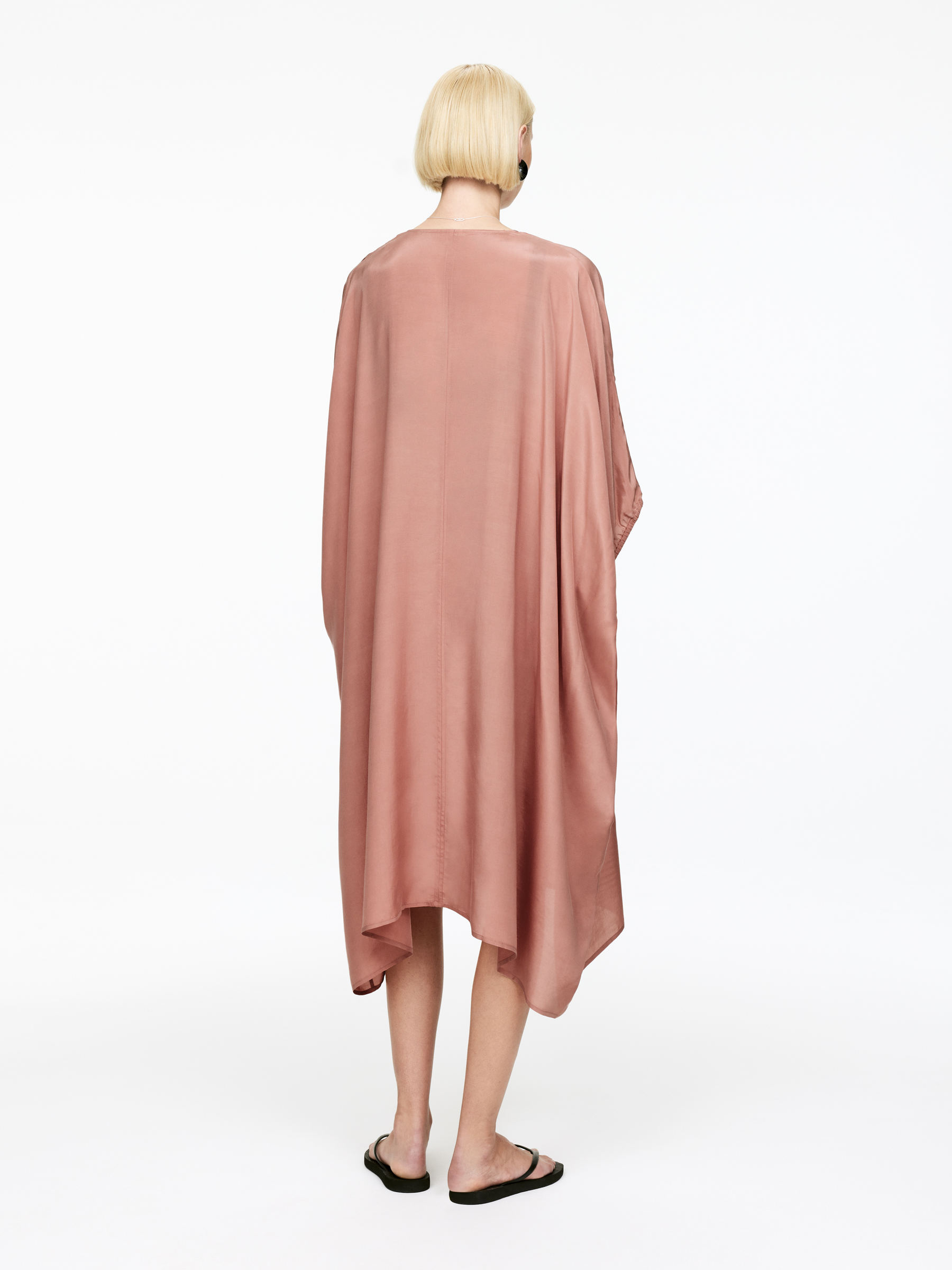 Lyocell-Blend Cover-Up - Dusty Pink - Loose fit - Women - StillMedia/Lookbook - 3