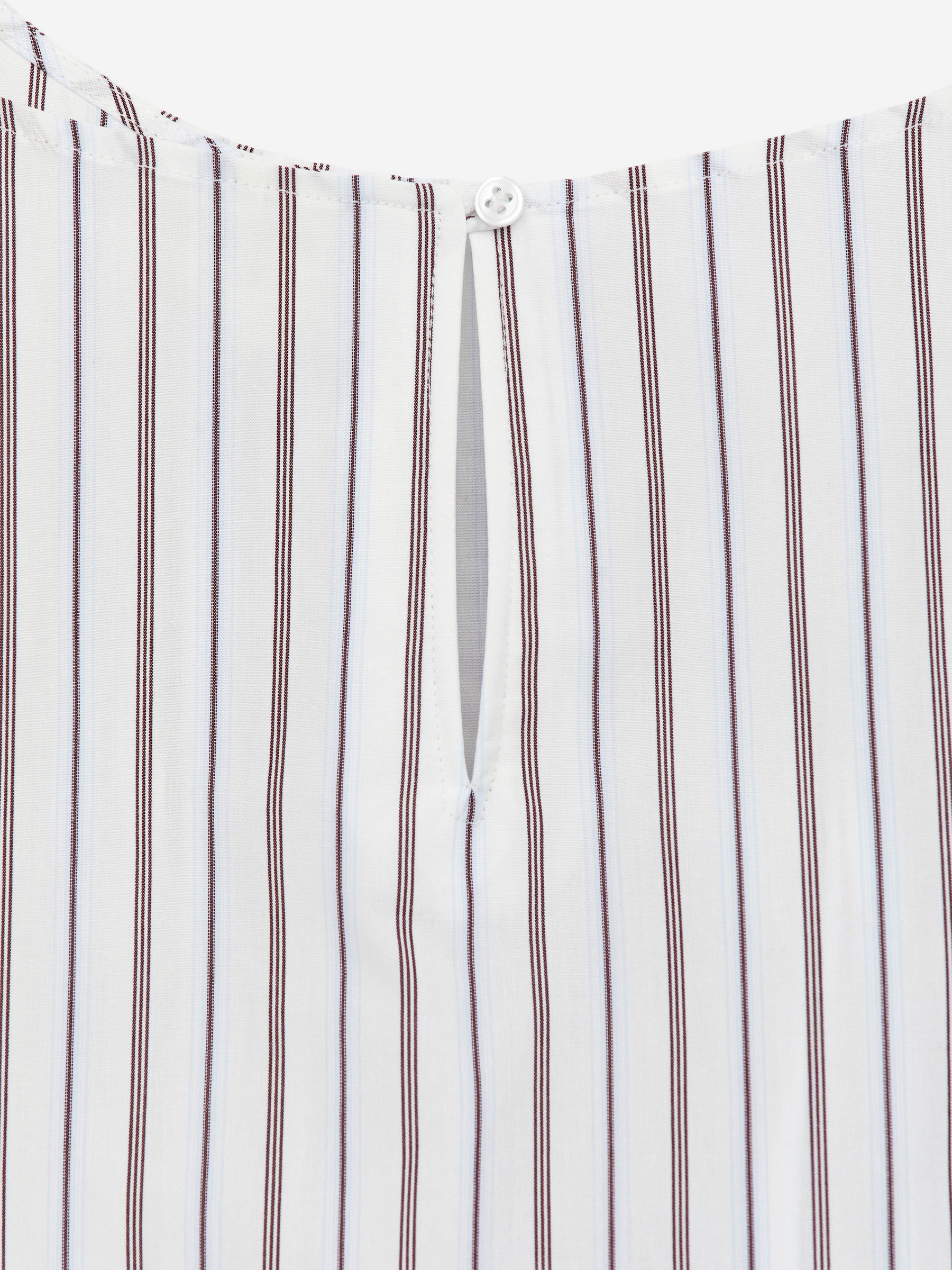 Cotton Strap Top - White/Multi-Colour - Loose fit - Women - StillMedia/DescriptiveDetail - 3