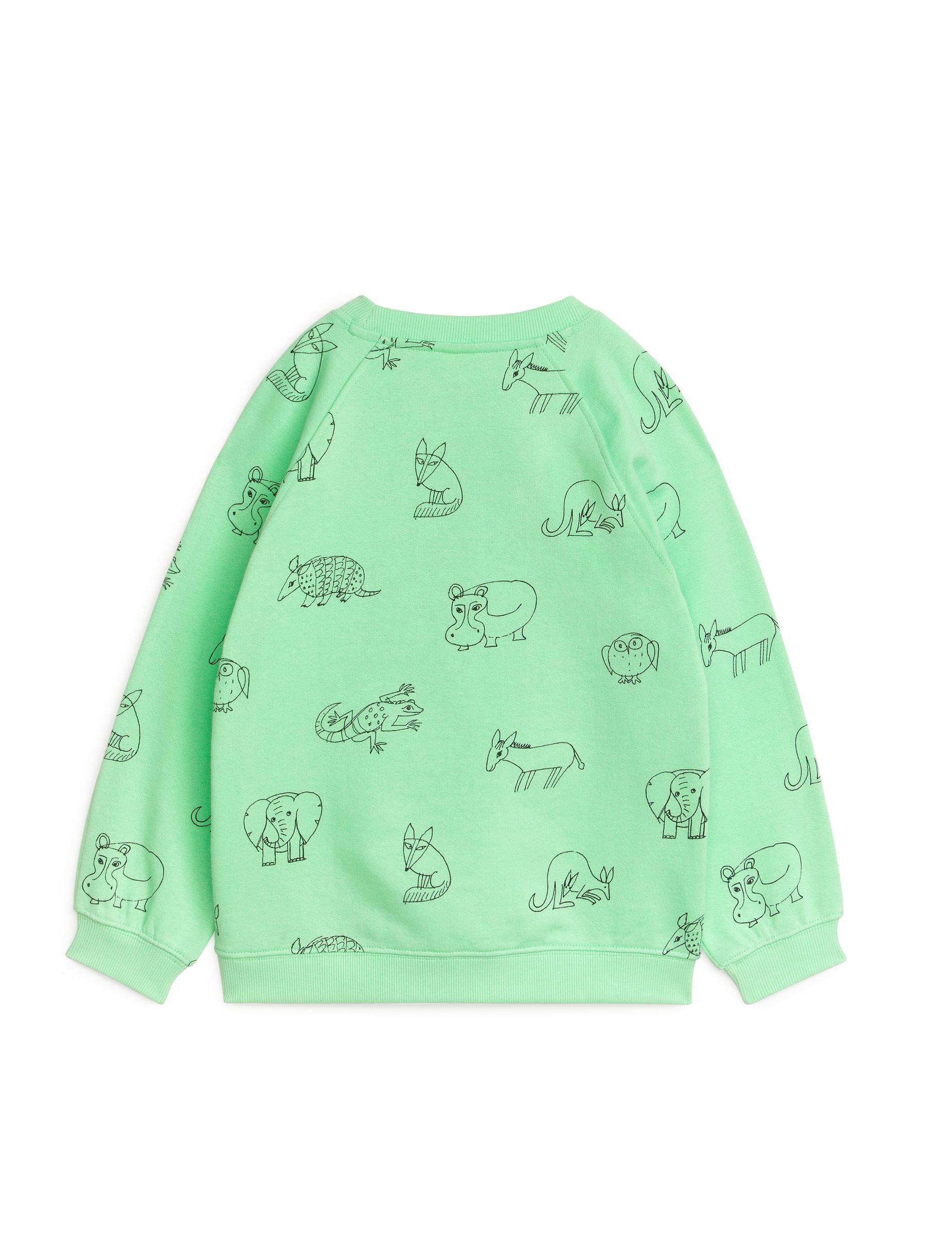 Felpa con stampa ARKET and Lisa Larson - Verde - Relaxed fit - Children - StillMedia/DescriptiveStillLife - 3