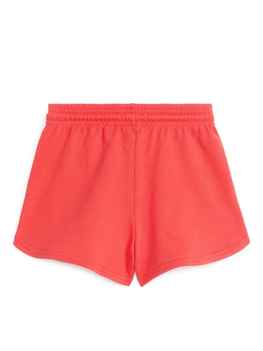 Terry Shorts-#CF5757-2549