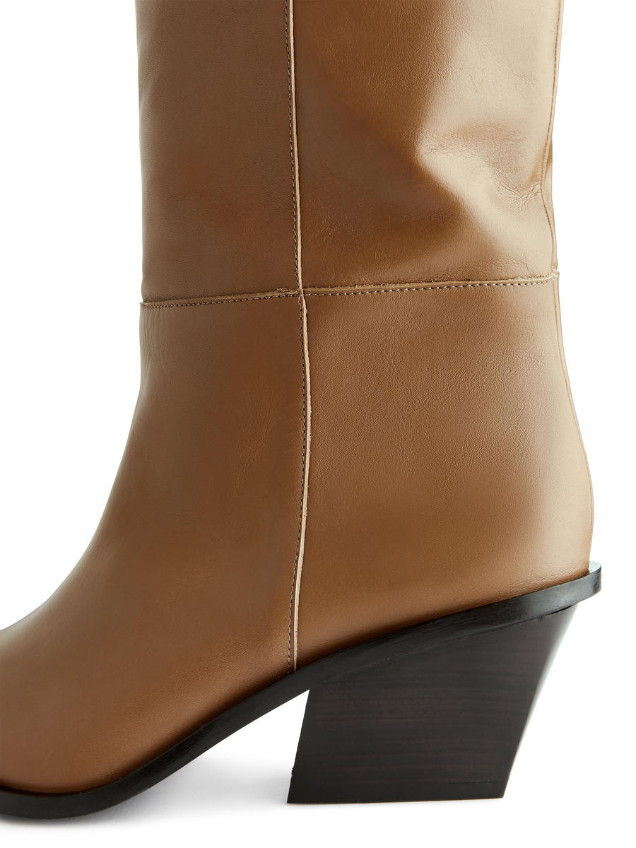 Over-the-Knee Boots-#A76F43-8003