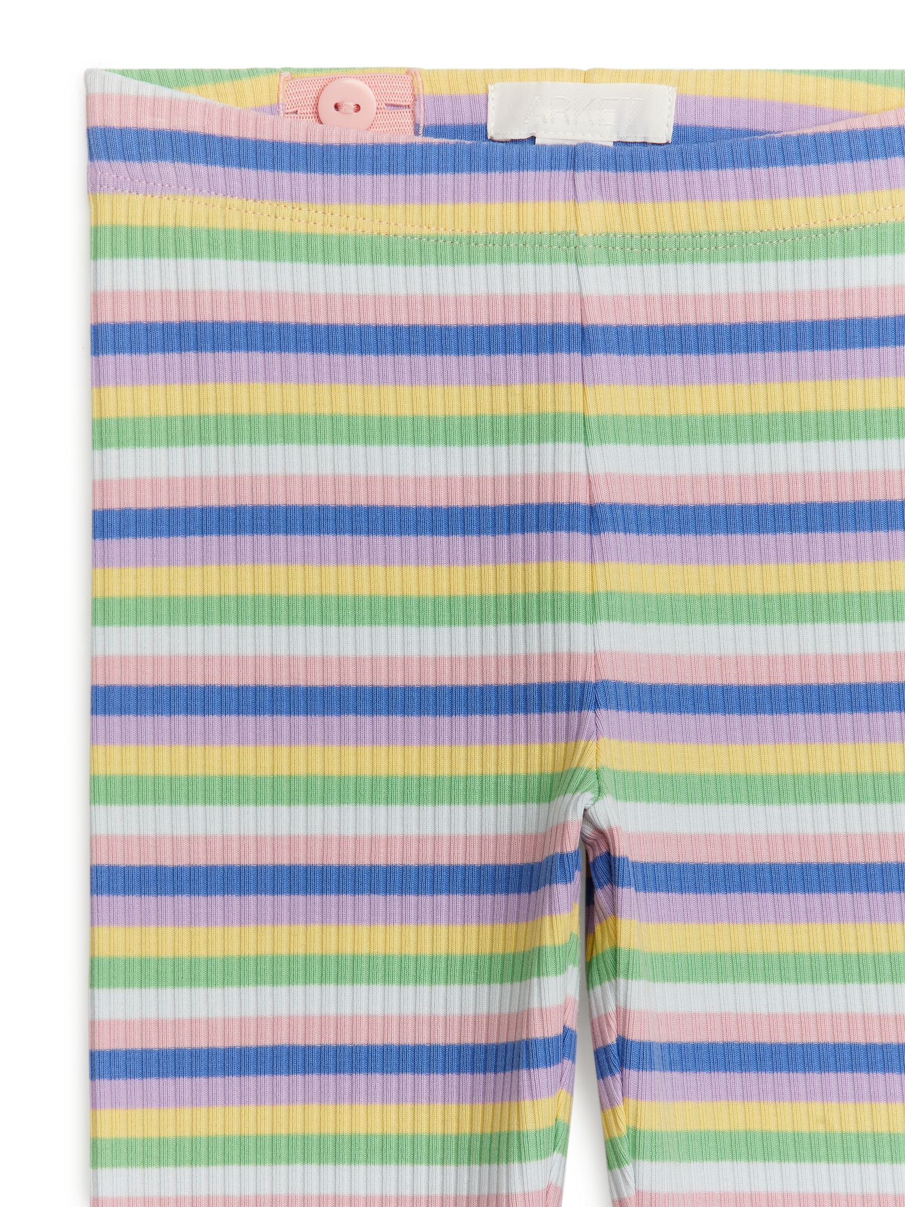Ribbed Leggings - Multi Pastels - Slim fit - Children - StillMedia/DescriptiveDetail - 3