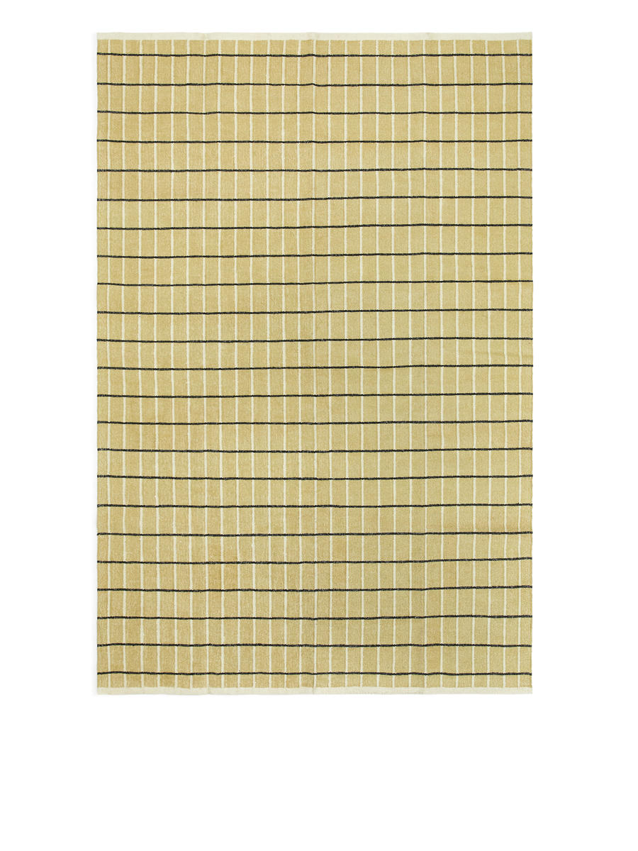 Teppich aus Jute und Baumwolle, 200 x 300 cm - Beige/Schwarz - Homeware - 1220658001