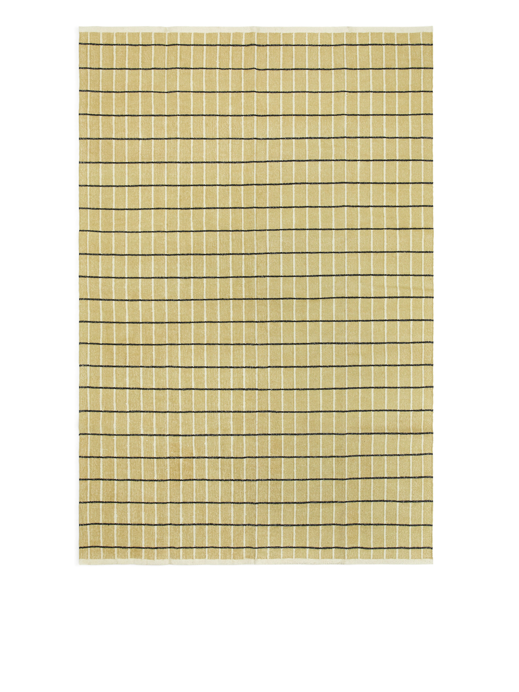 Teppich aus Jute und Baumwolle, 200 x 300 cm - Beige/Schwarz - Haushaltswaren - 1220658001