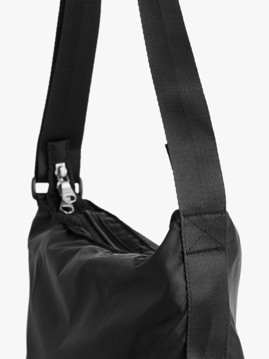 Packable Small Messenger Bag Black Men ARKET NL