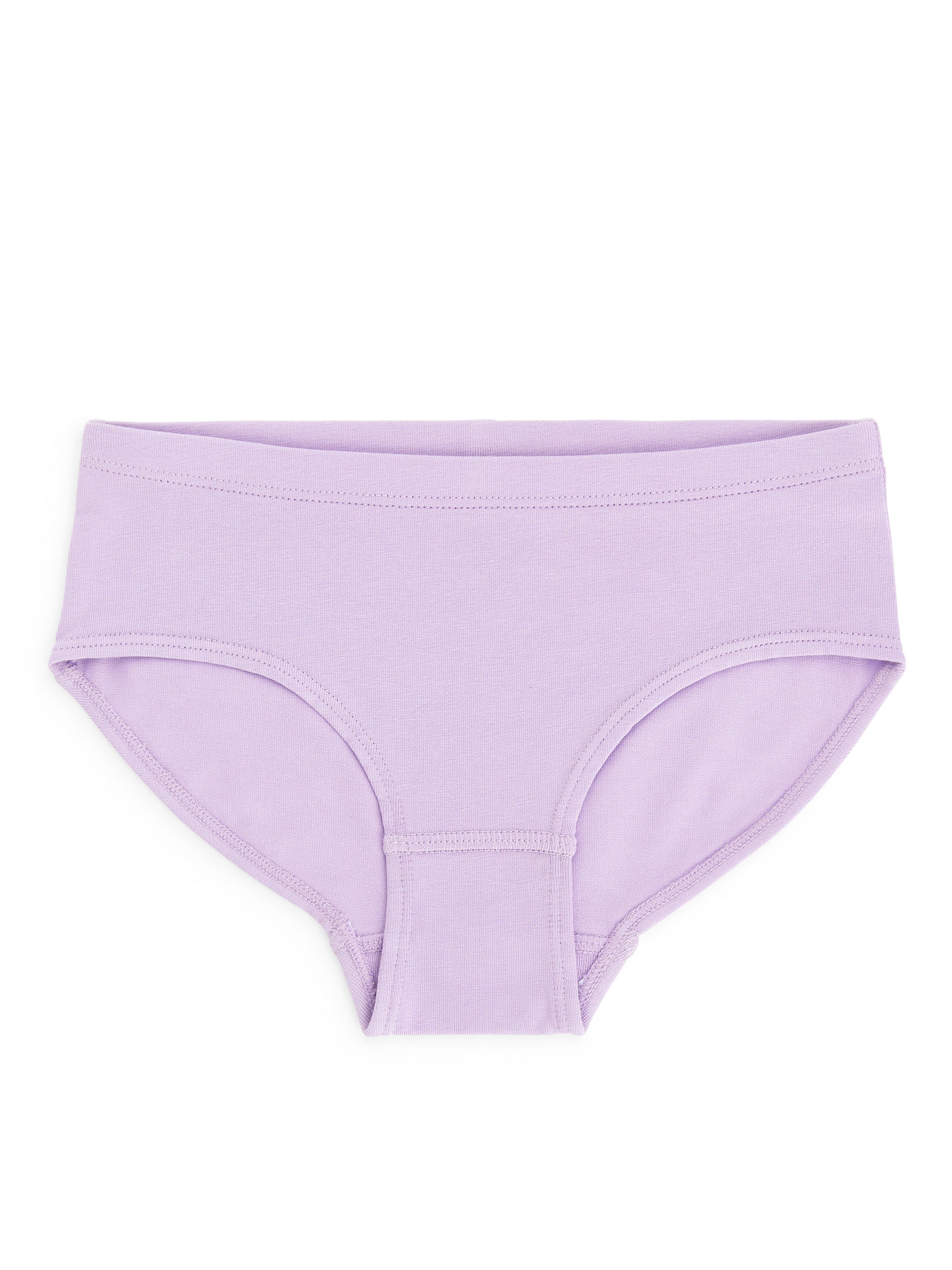 Culottes en jersey de coton. - Blanc/Mauve - Enfant - 1115522033