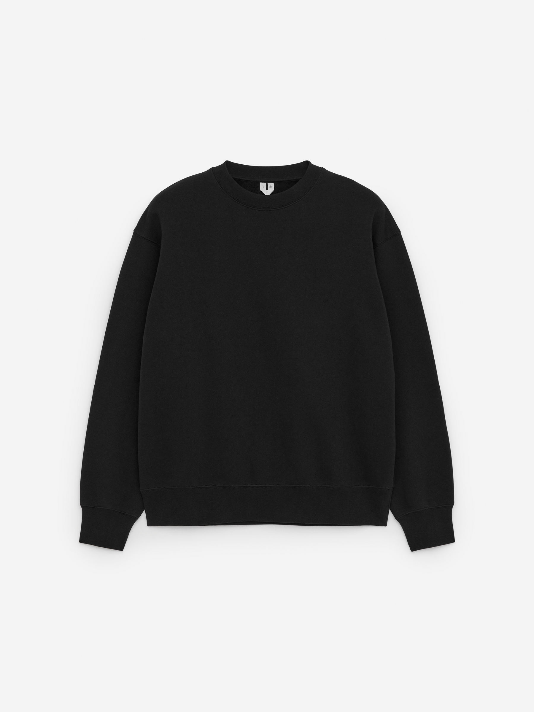 Relaxed Sweatshirt-Black-14460