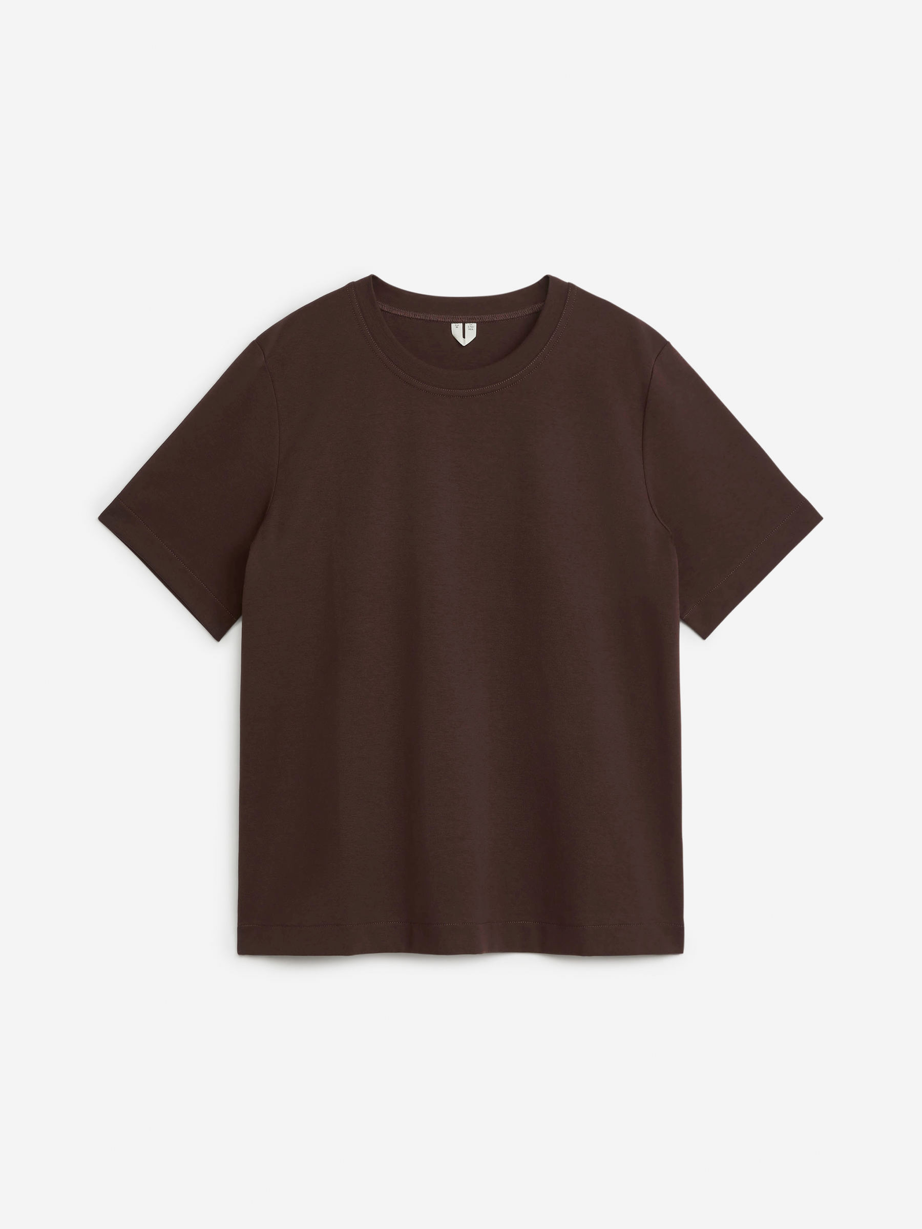 PEARL Heavyweight T-Shirt-Brown-16050