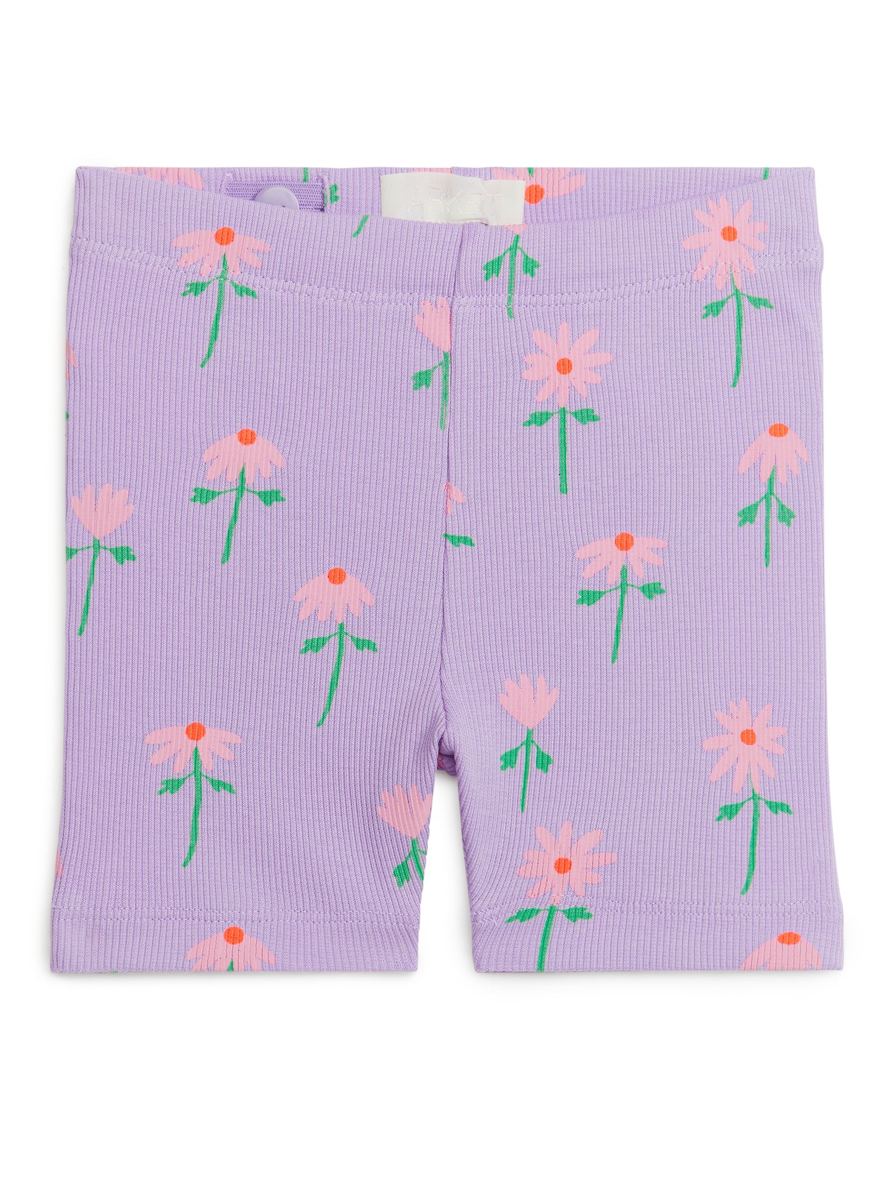 Cycling Shorts - Lilac/Flowers - Regular fit - Children - StillMedia/DescriptiveStillLife - 1