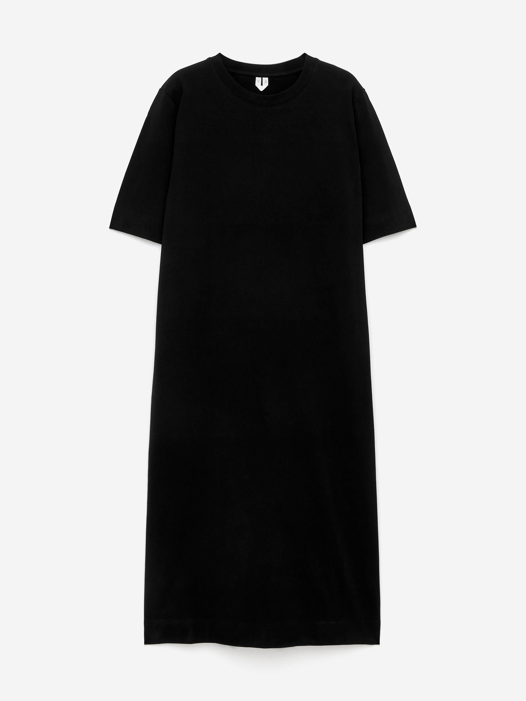 T-Shirt Dress-Black-15797
