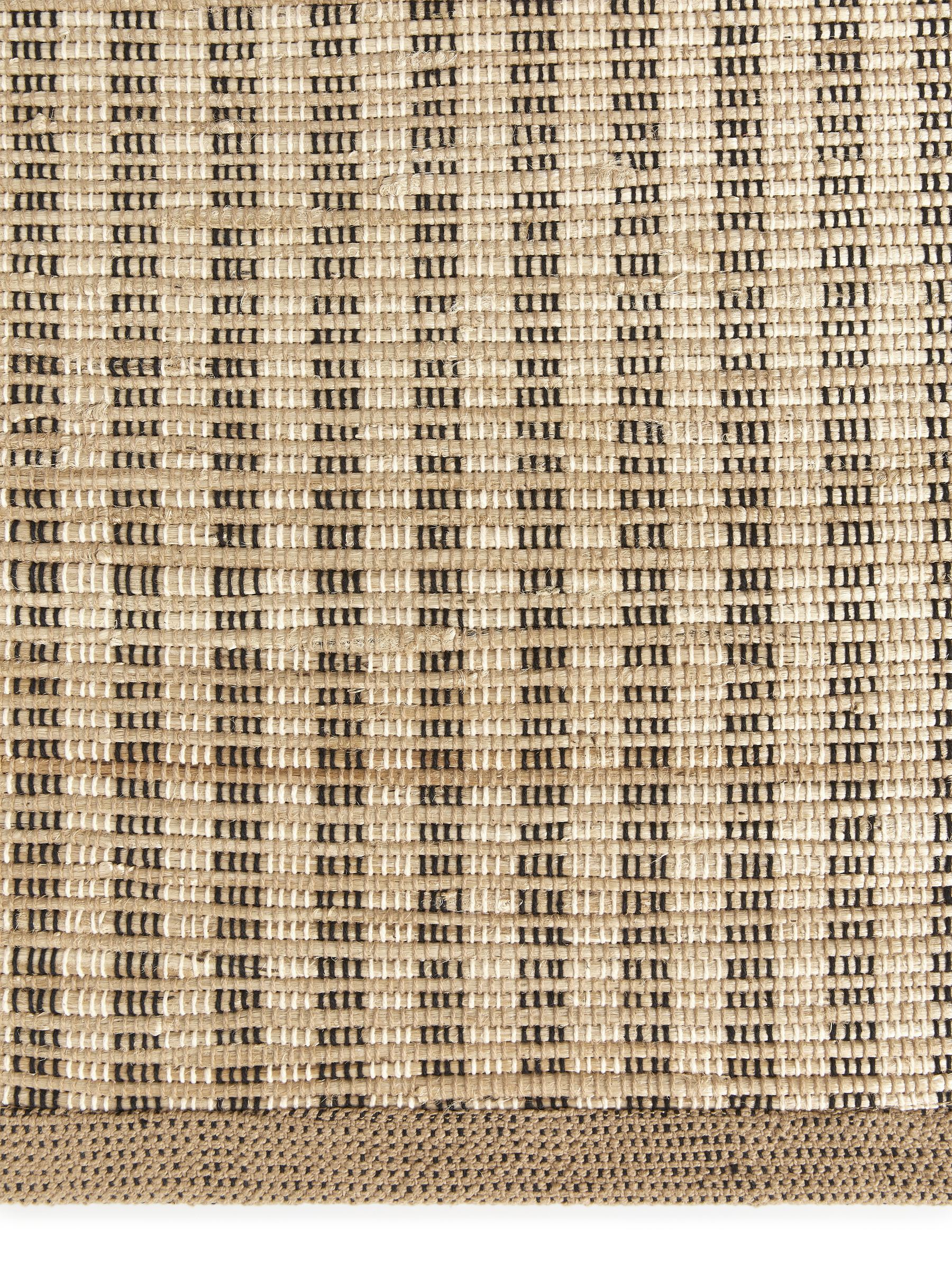 Alfombra de yute 70 x 180 cm - Beige/negro/blanco - Homeware - StillMedia/DescriptiveDetail - 2