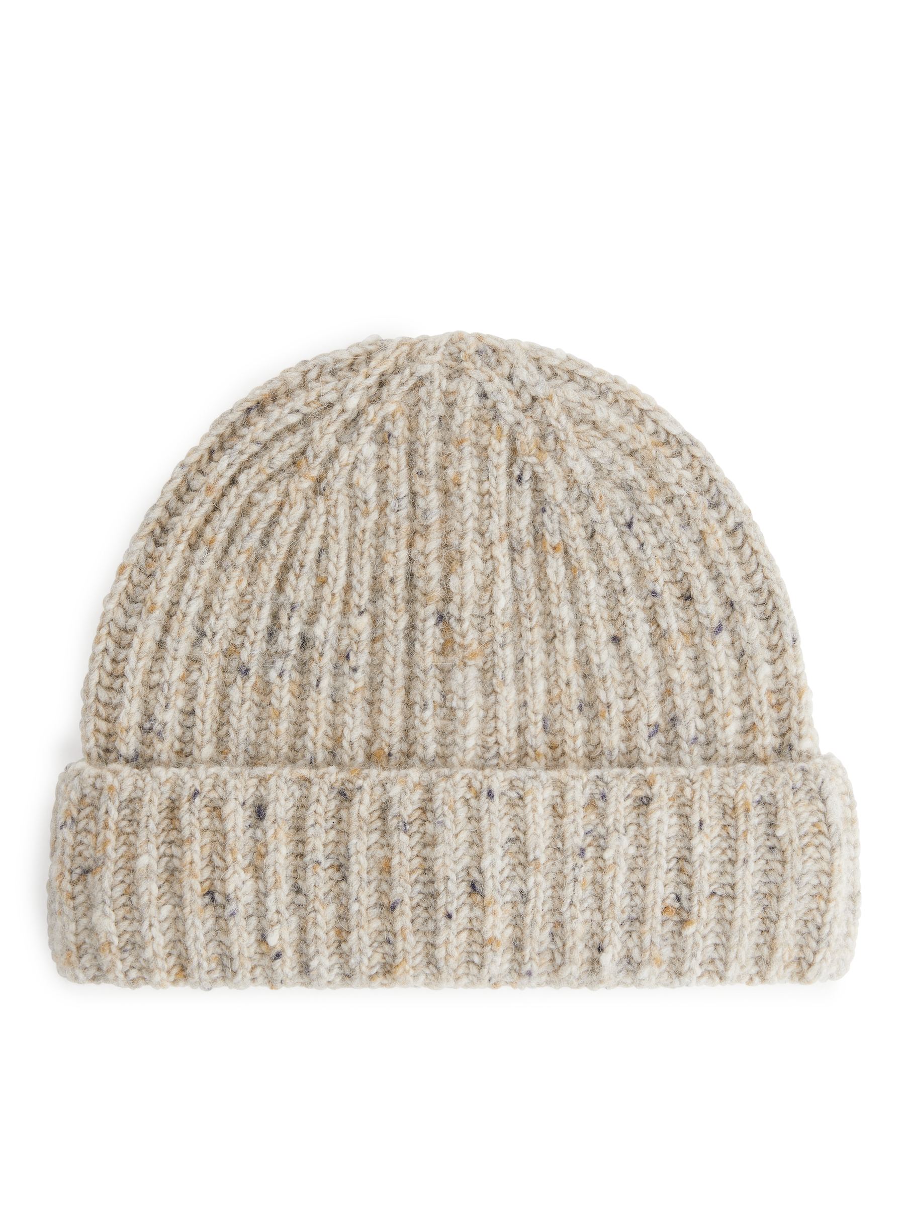 Neps WoolBlend Beanie-#BBAB92-11158
