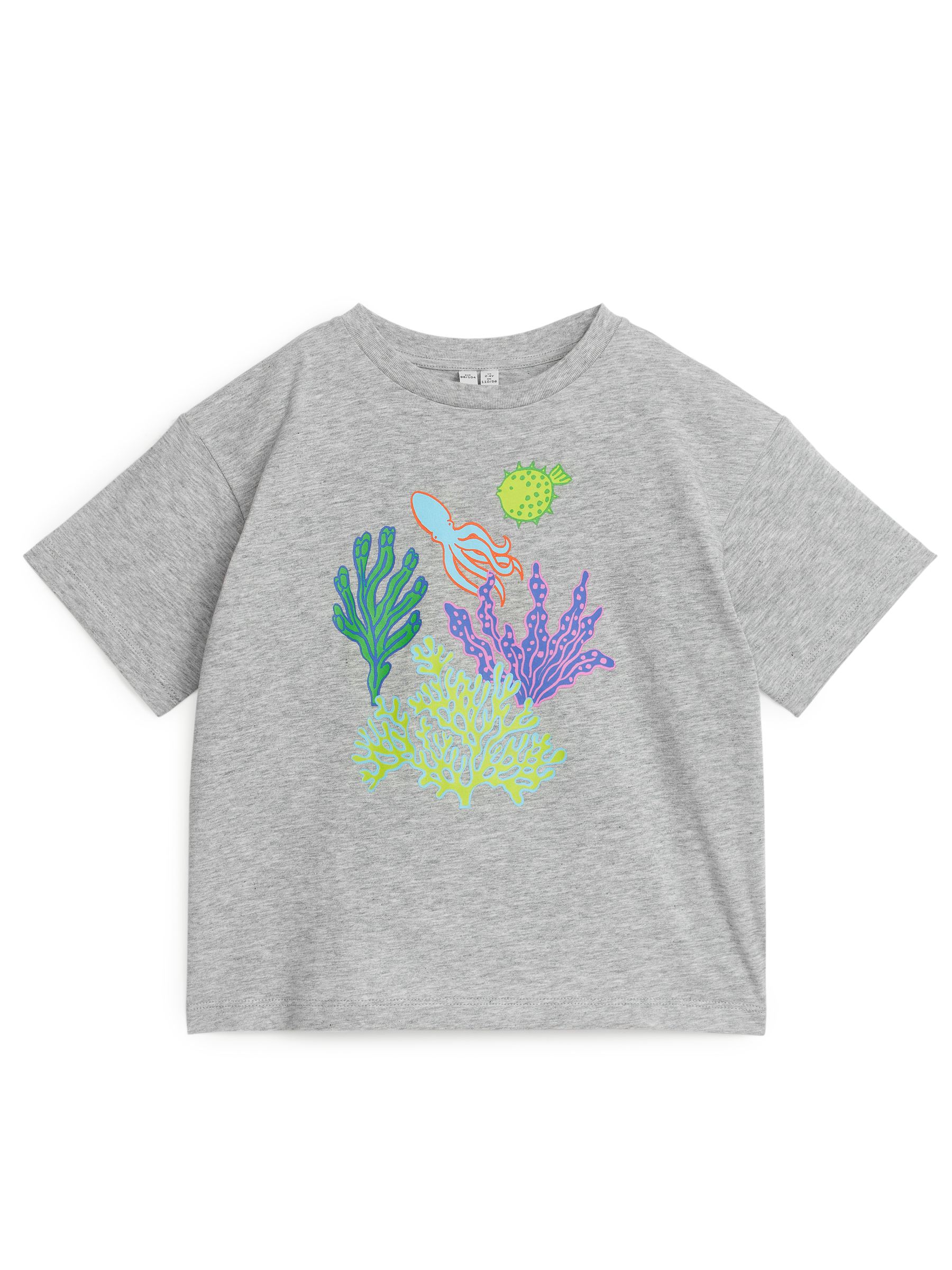 T-shirt oversize - Grigio/Barriera corallina - Oversize - Children - StillMedia/DescriptiveStillLife - 3
