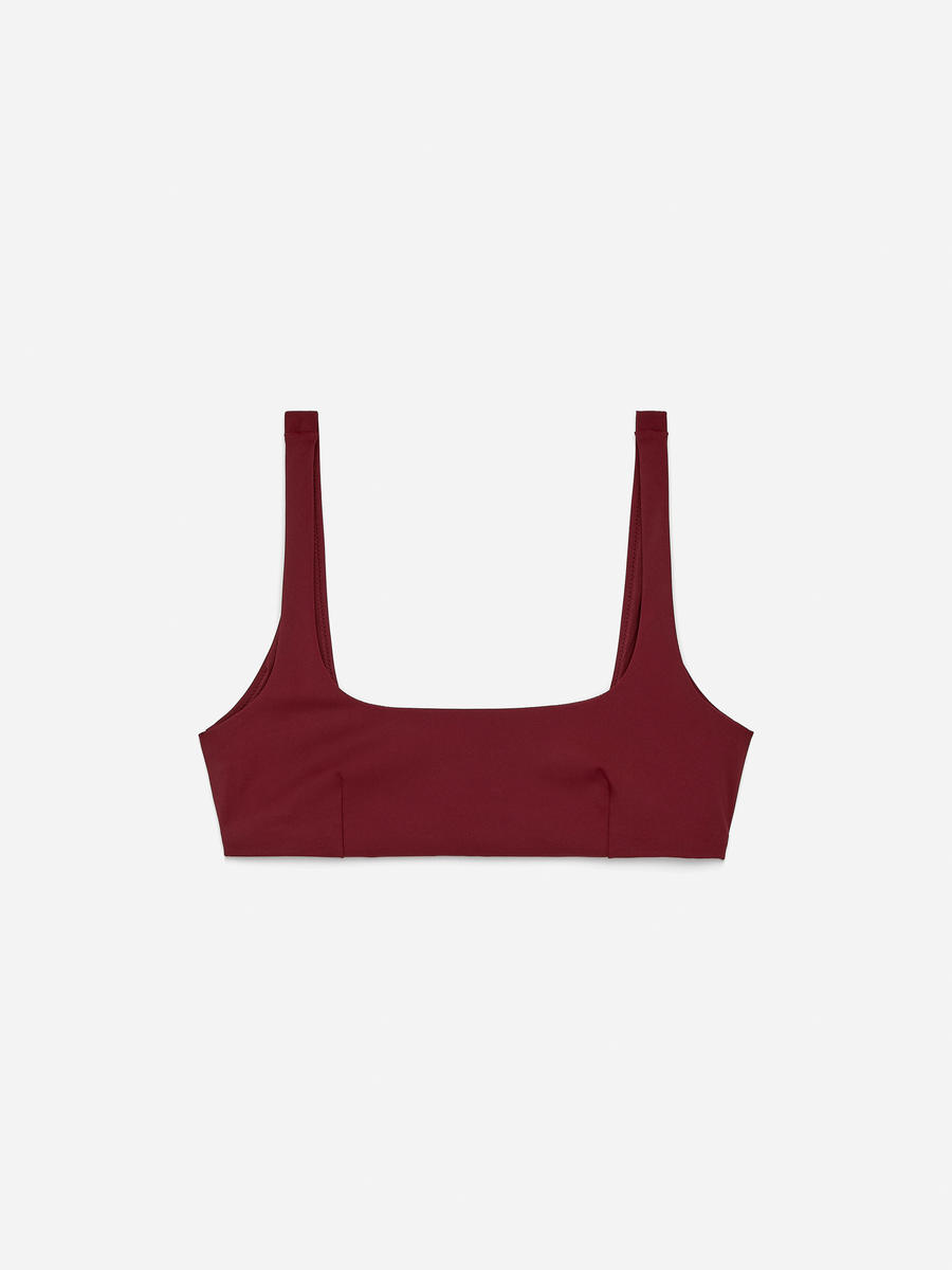 ARKET Women's  Bikini Top Red,  size 38