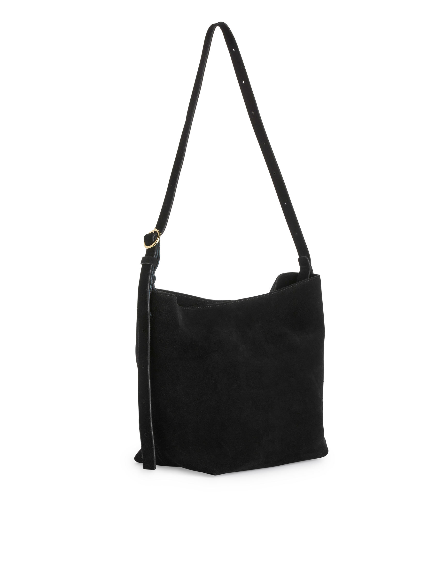 Suede Tote Bag - Black - Women - StillMedia/DescriptiveStillLife - 7