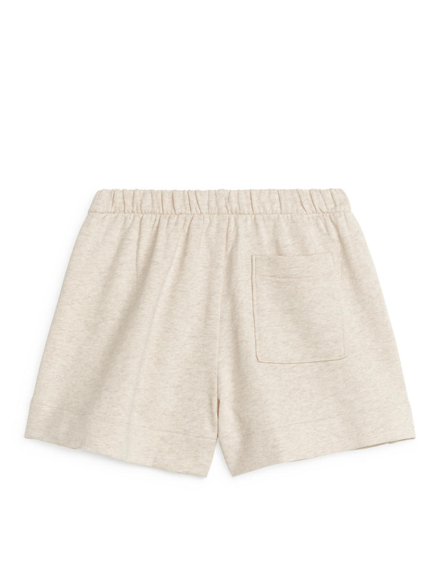 French Terry Shorts-#DCCAB7-7364