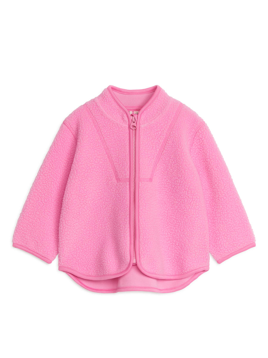 Fleece Jacket-#DB87B0-8511