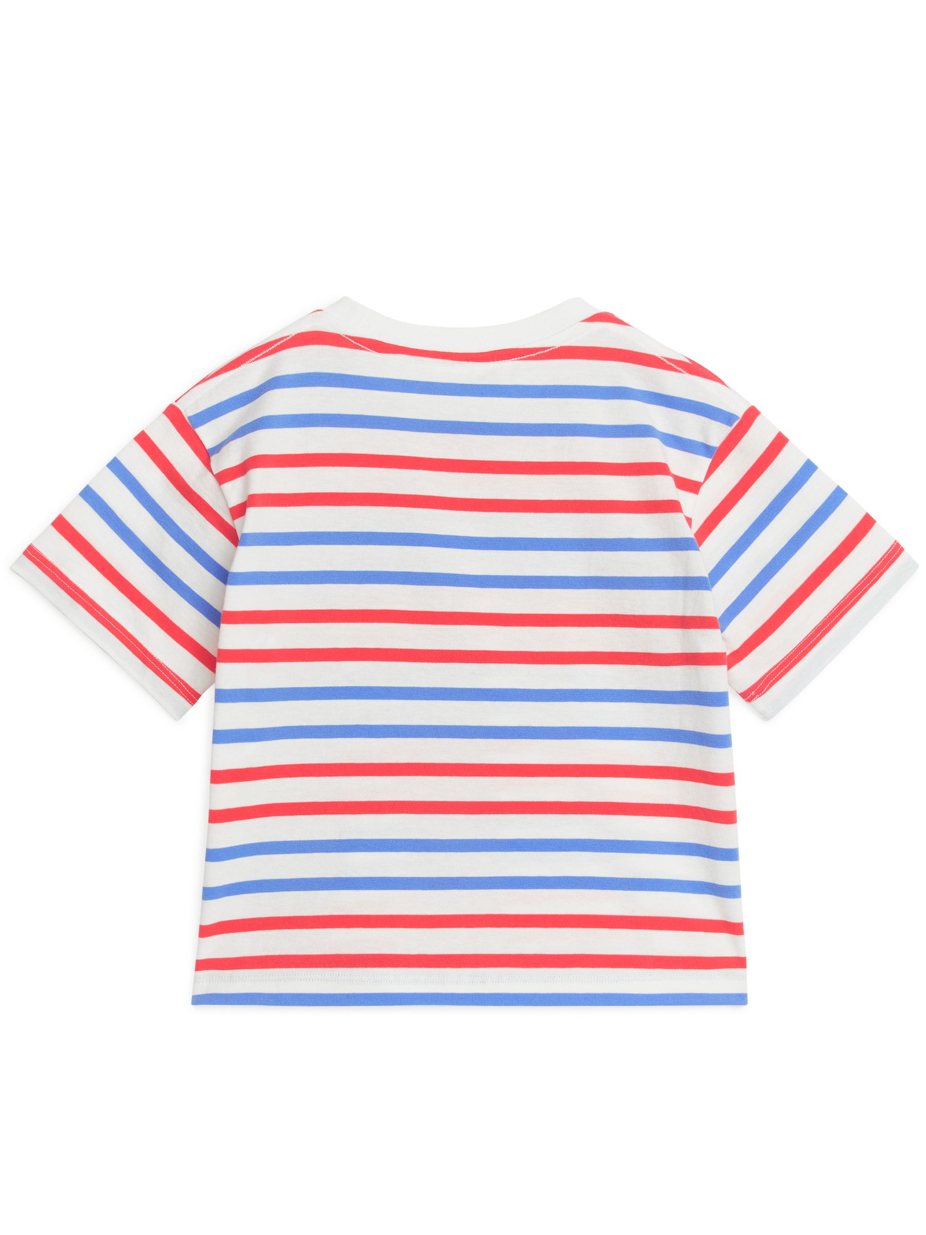 T-shirt con dettaglio con tasca - Rosso/Blu/Bianco - Regular fit - Children - StillMedia/DescriptiveStillLife - 1