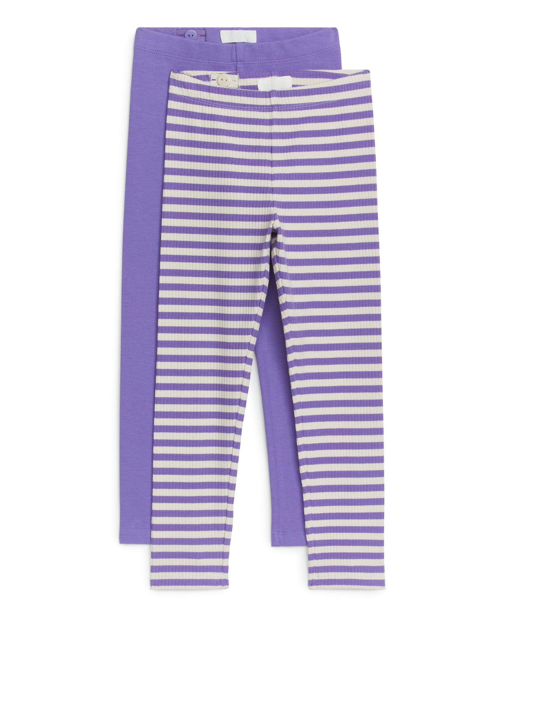 Set da 2 leggings - Viola a righe/Viola - Children - StillMedia/DescriptiveStillLife - 3