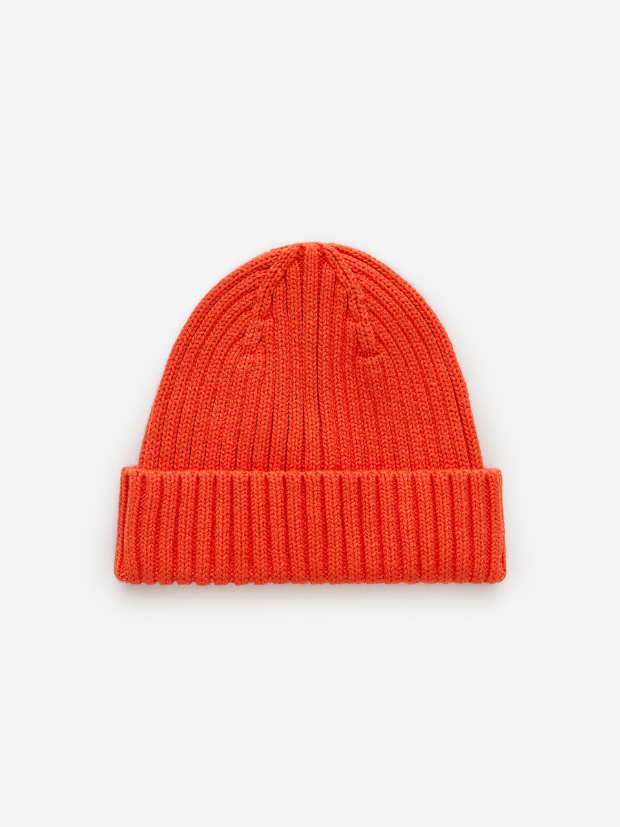 Rib Knit Baby Beanie-#BD433F-11603