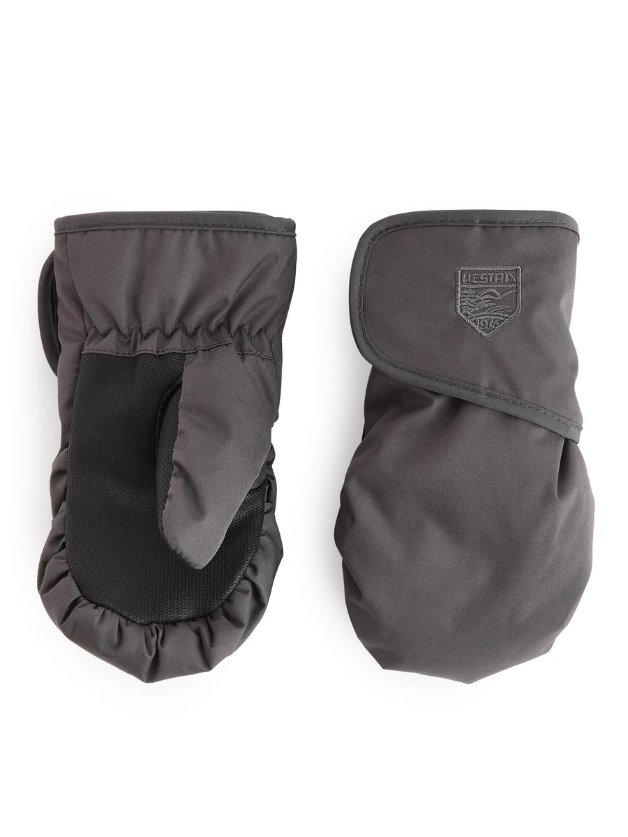 Hestra Kids' Hygge Mittens-Grey-753