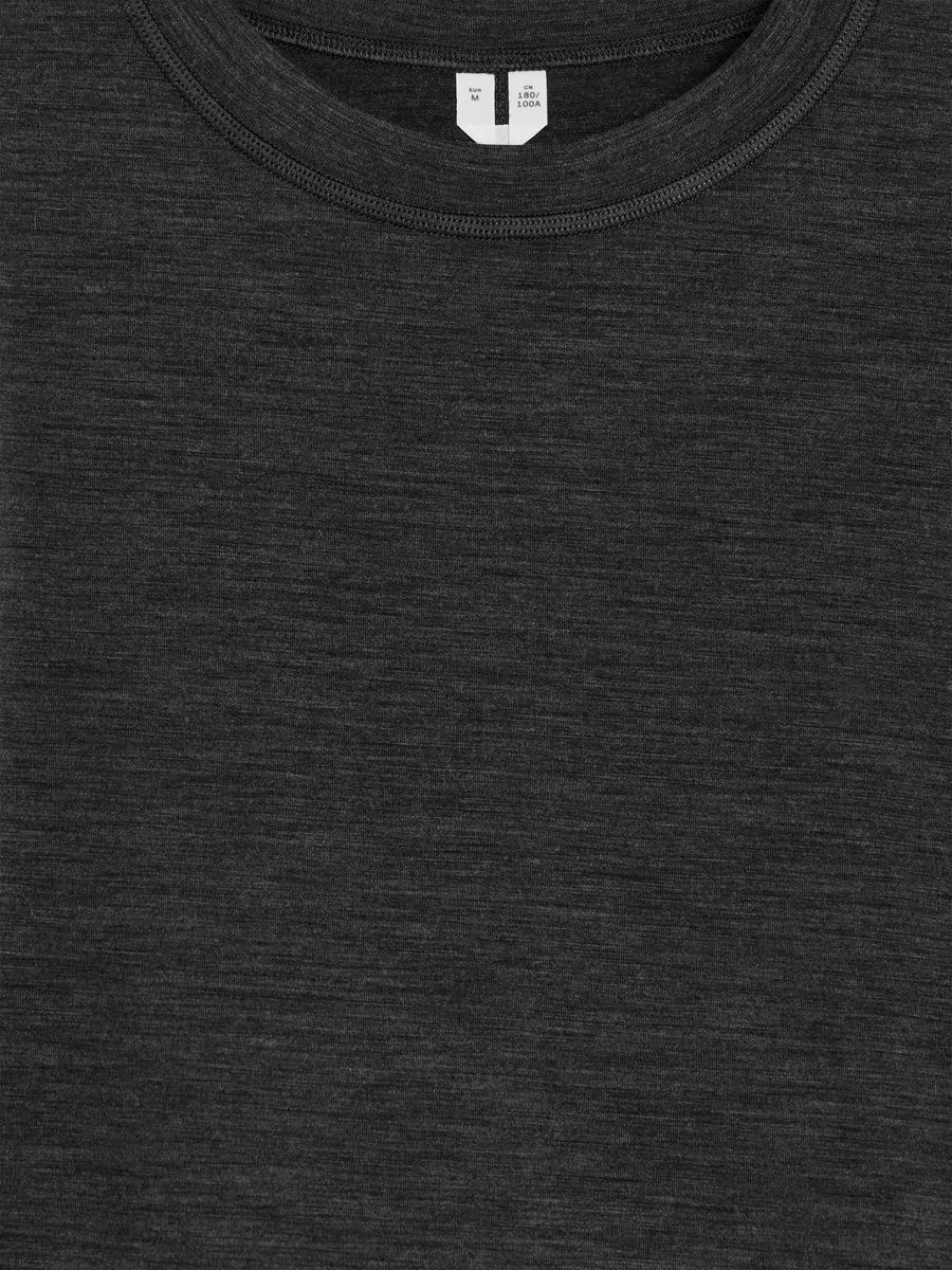 Merino-Blend T-Shirt-#494A4F-12926