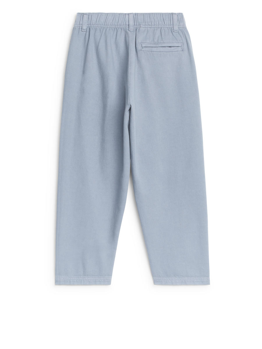 Relaxed Chino Trousers-#767F99-7701