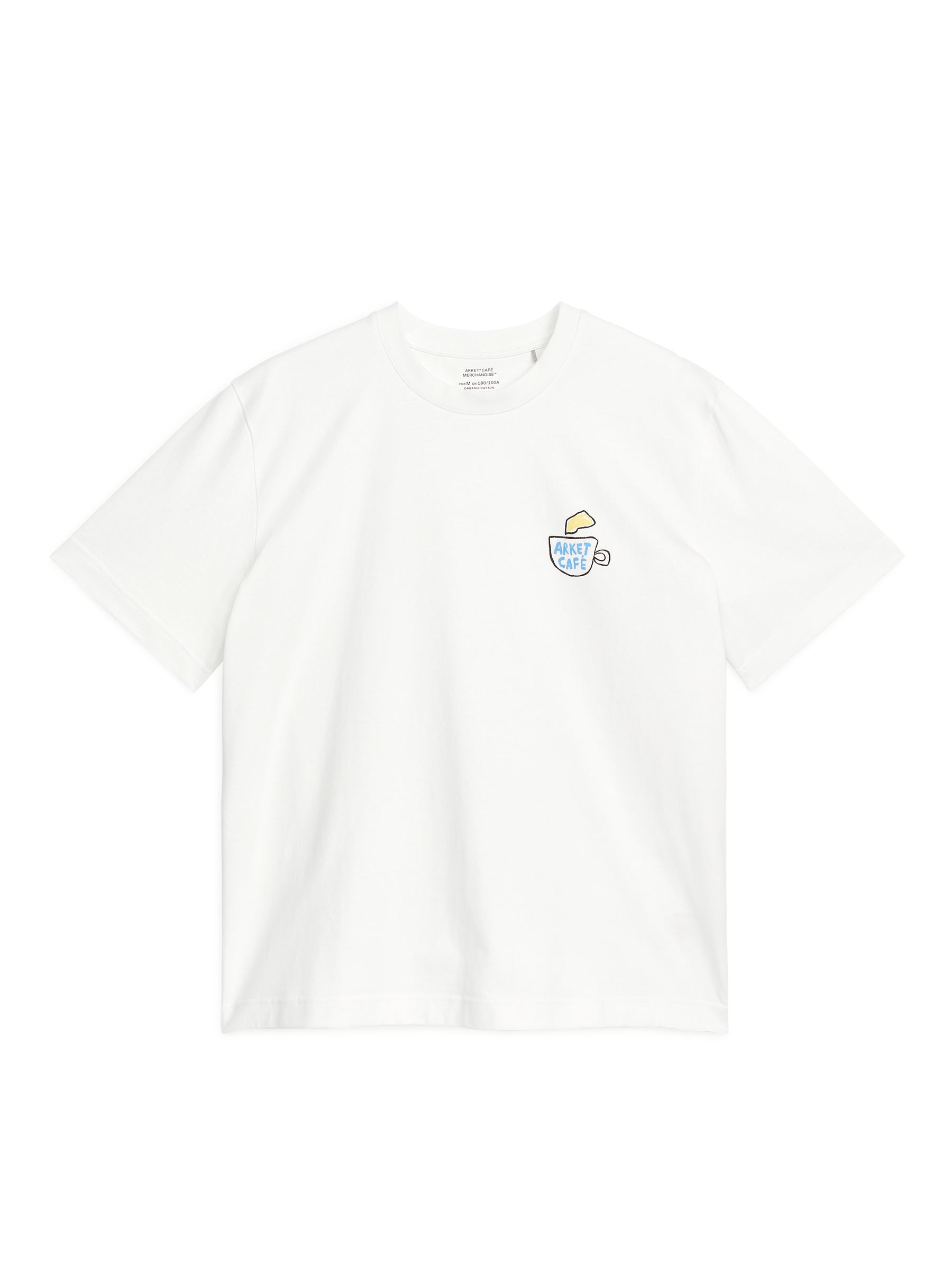 T-Shirt ARKET CAFÉ-#E8E9E7-11980