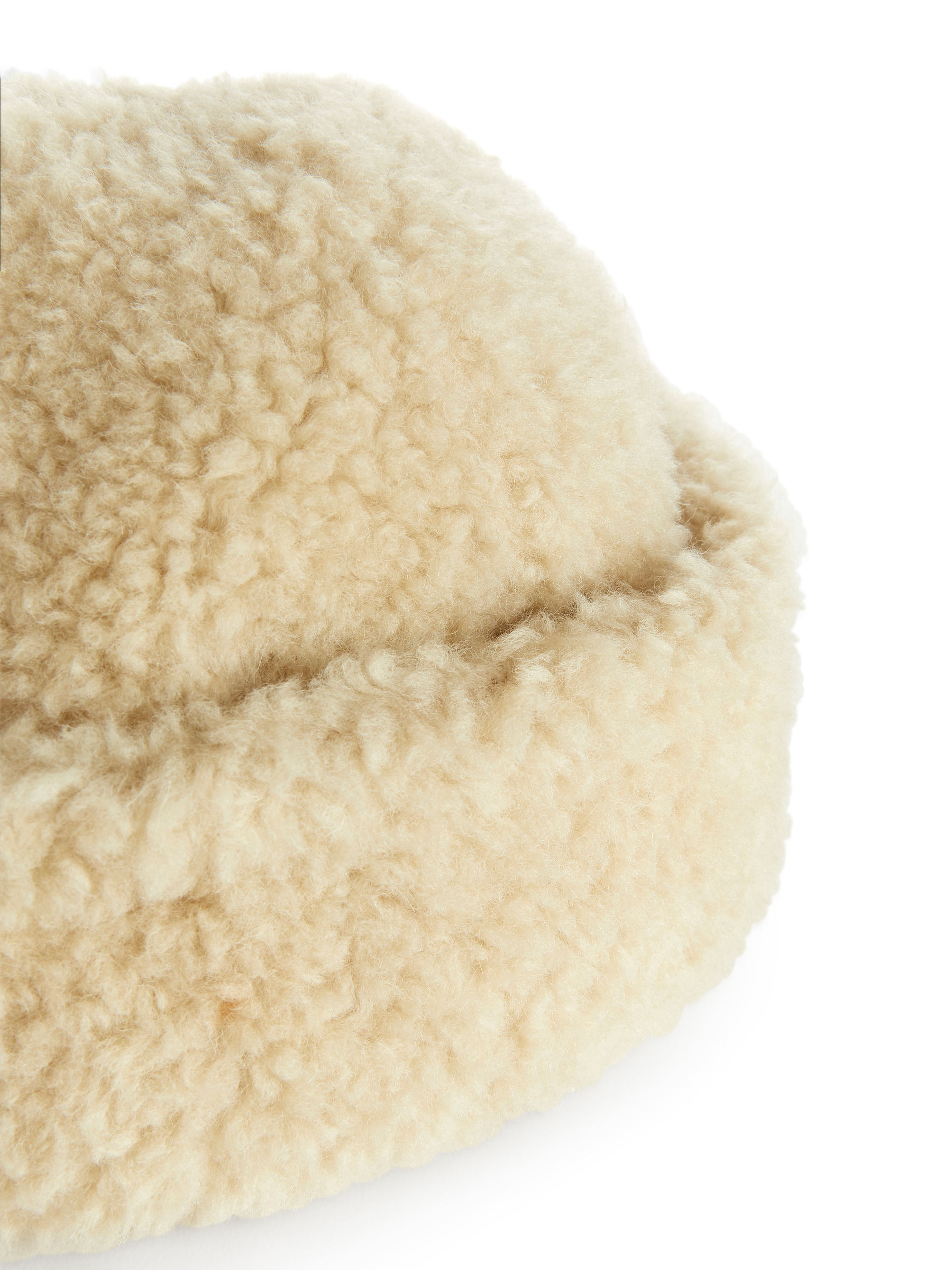 Teddymütze aus Wolle - Beige - Damen - StillMedia/DescriptiveDetail - 1