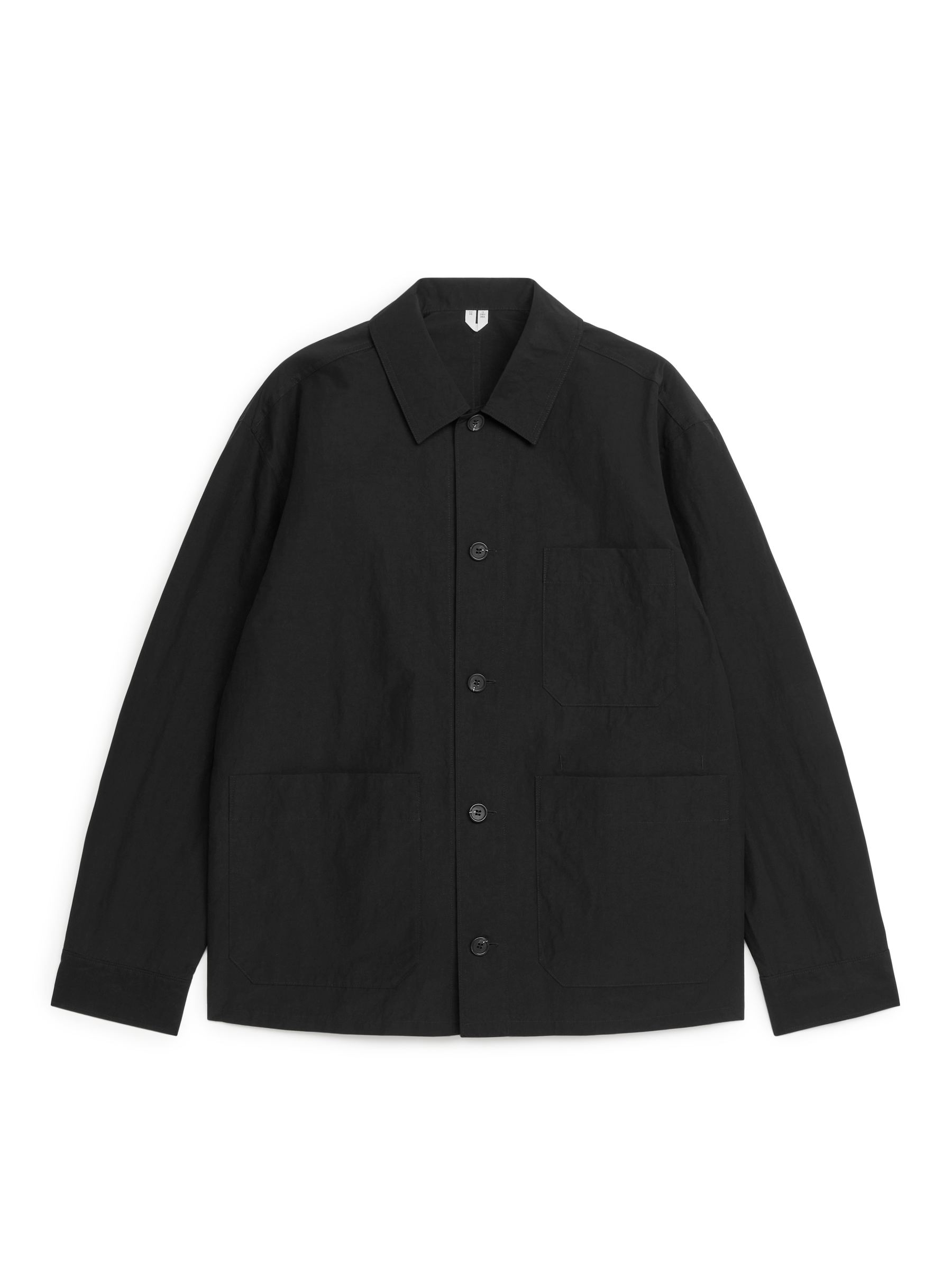 Overshirt aus Baumwolle und Nylon - Schwarz - Regular Fit - Men - StillMedia/DescriptiveStillLife - 1