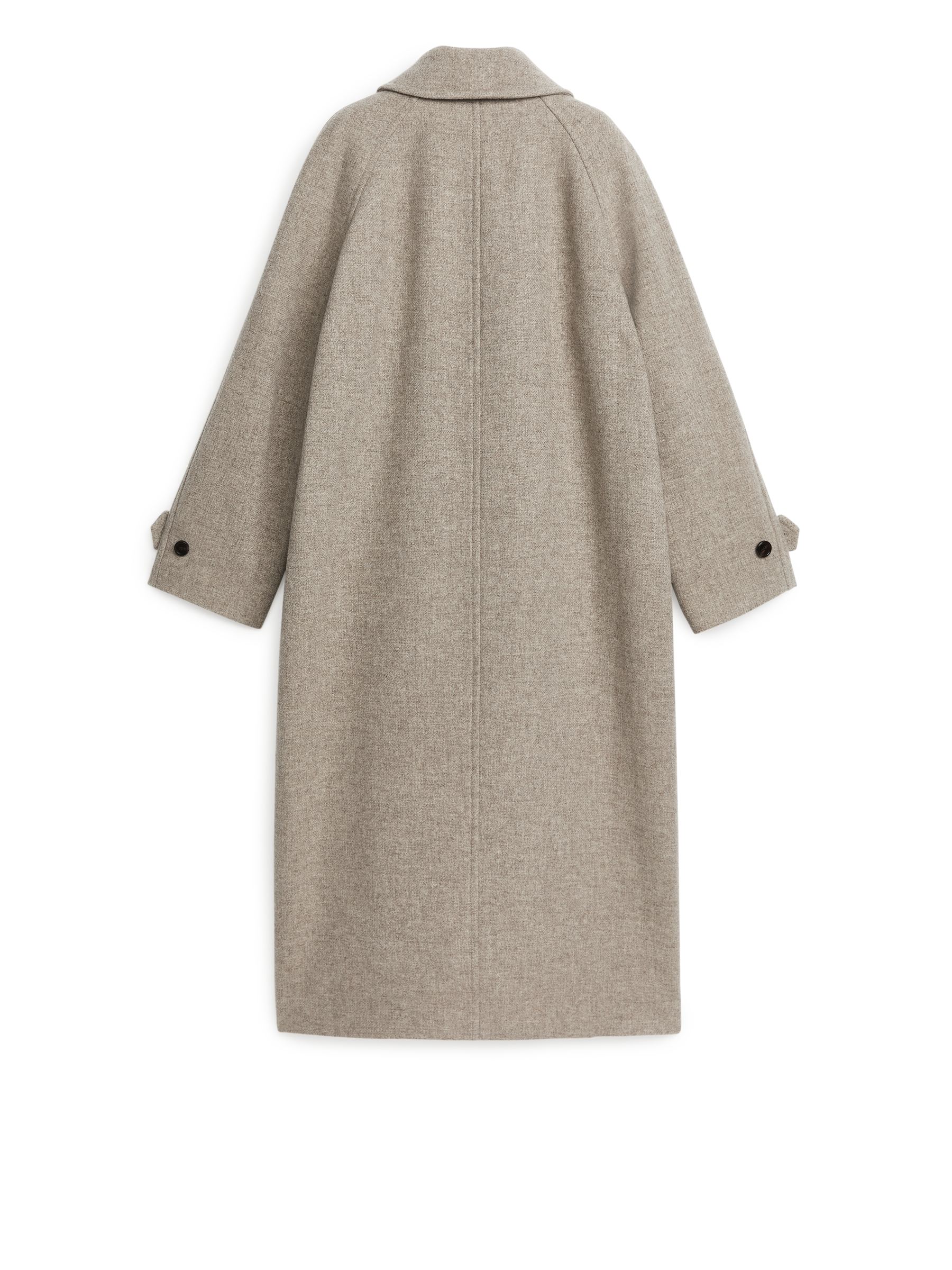 Abrigo de lana oversized - Topo natural - Oversized - Women - StillMedia/DescriptiveStillLife - 3