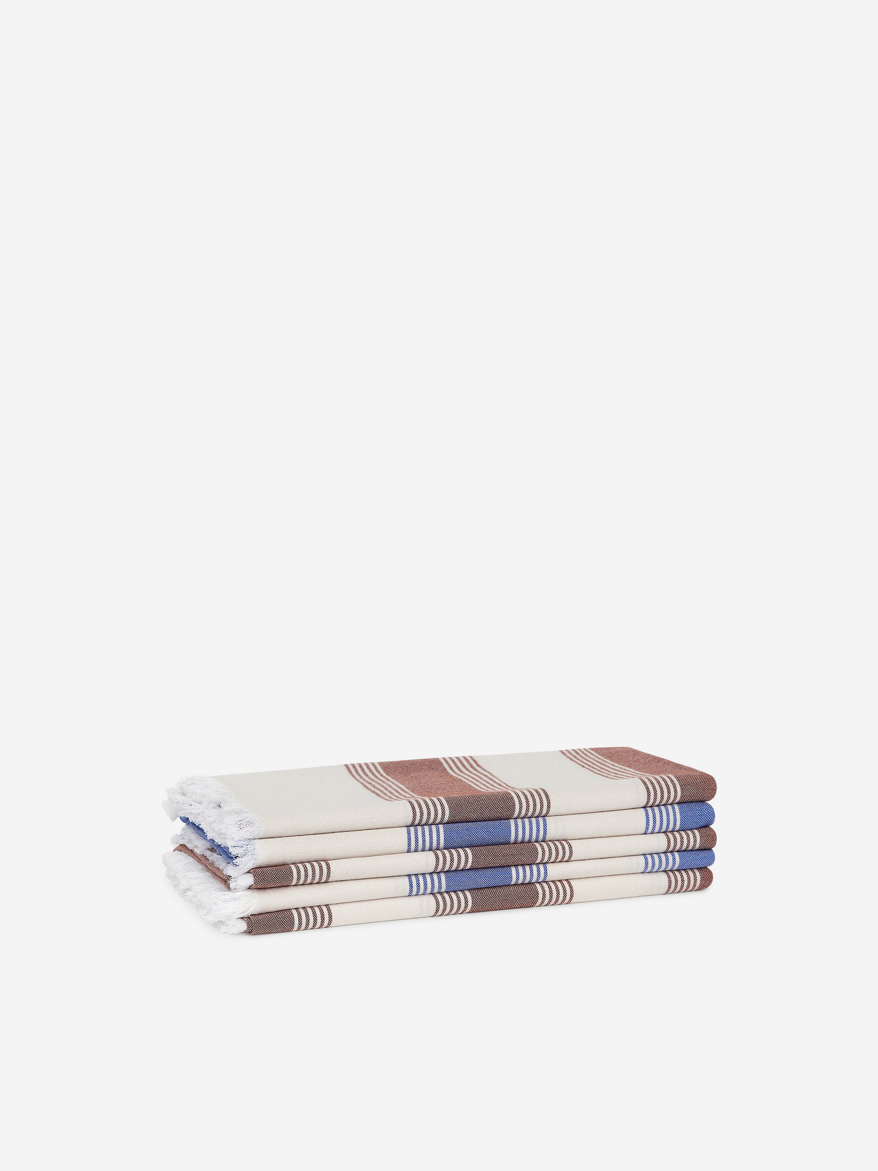 Cotton Beach Blanket - Off White/Burgundy - Homeware - StillMedia/DescriptiveDetail - 3
