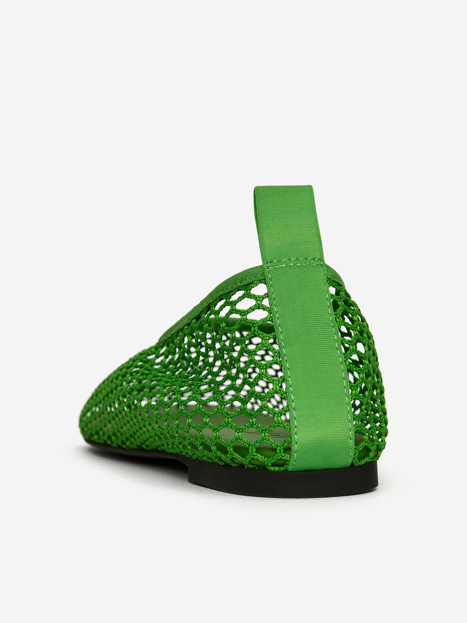 Fishnet Ballet Flat - Green - Women - StillMedia/DescriptiveStillLife - 5